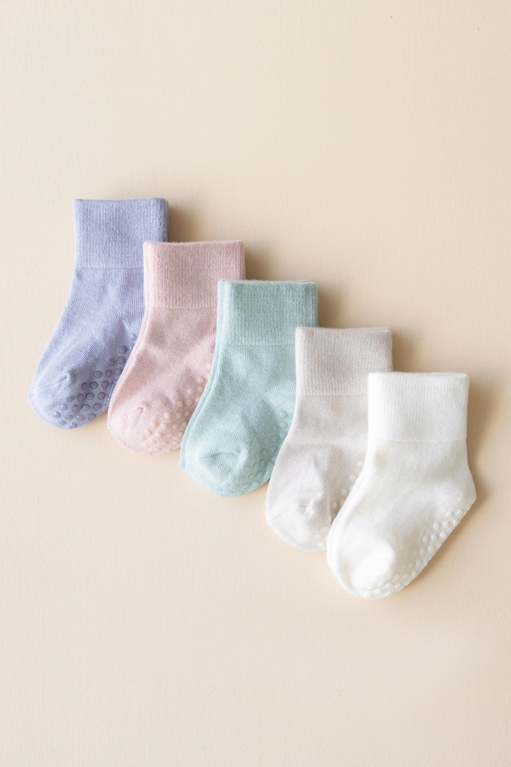 Quarter Socks Combo 5-Pack in Pastel - Image 4