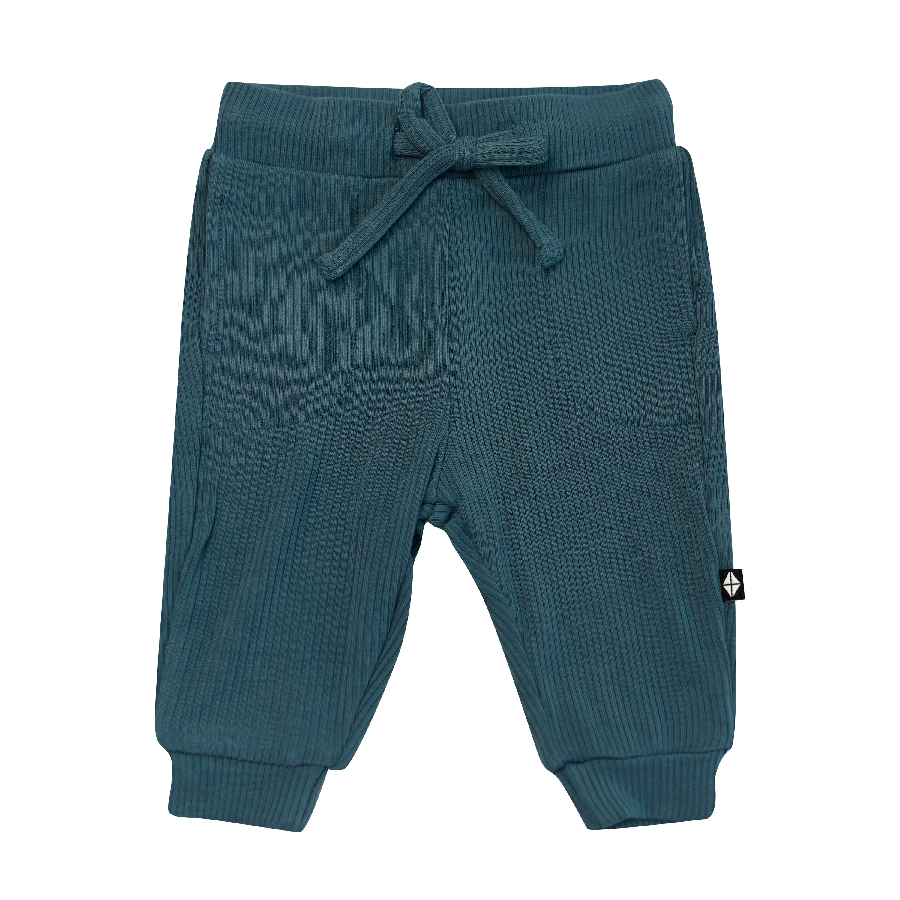 Ribbed Jogger Pant in Atlantic - Image 2