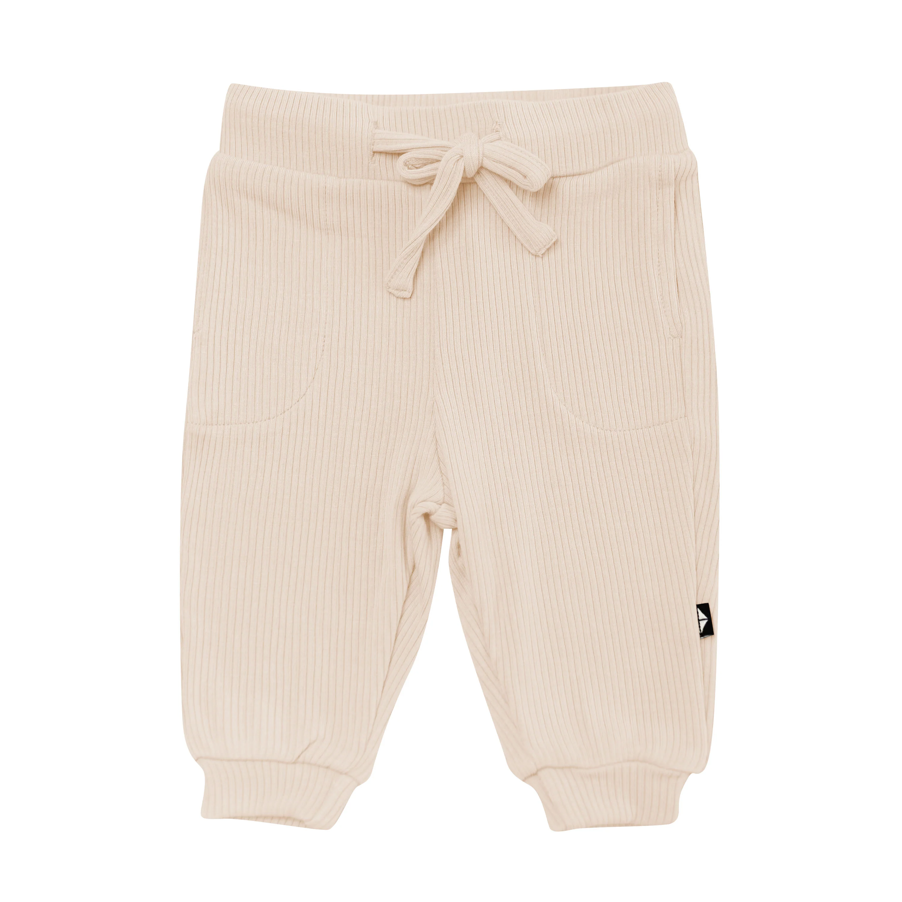 Ribbed Jogger Pant in Bisque - Image 2