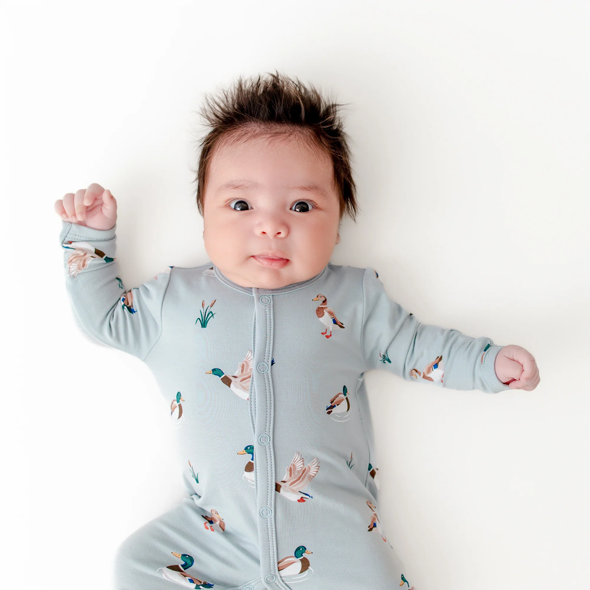 Romper in Mallard Duck - Image 3