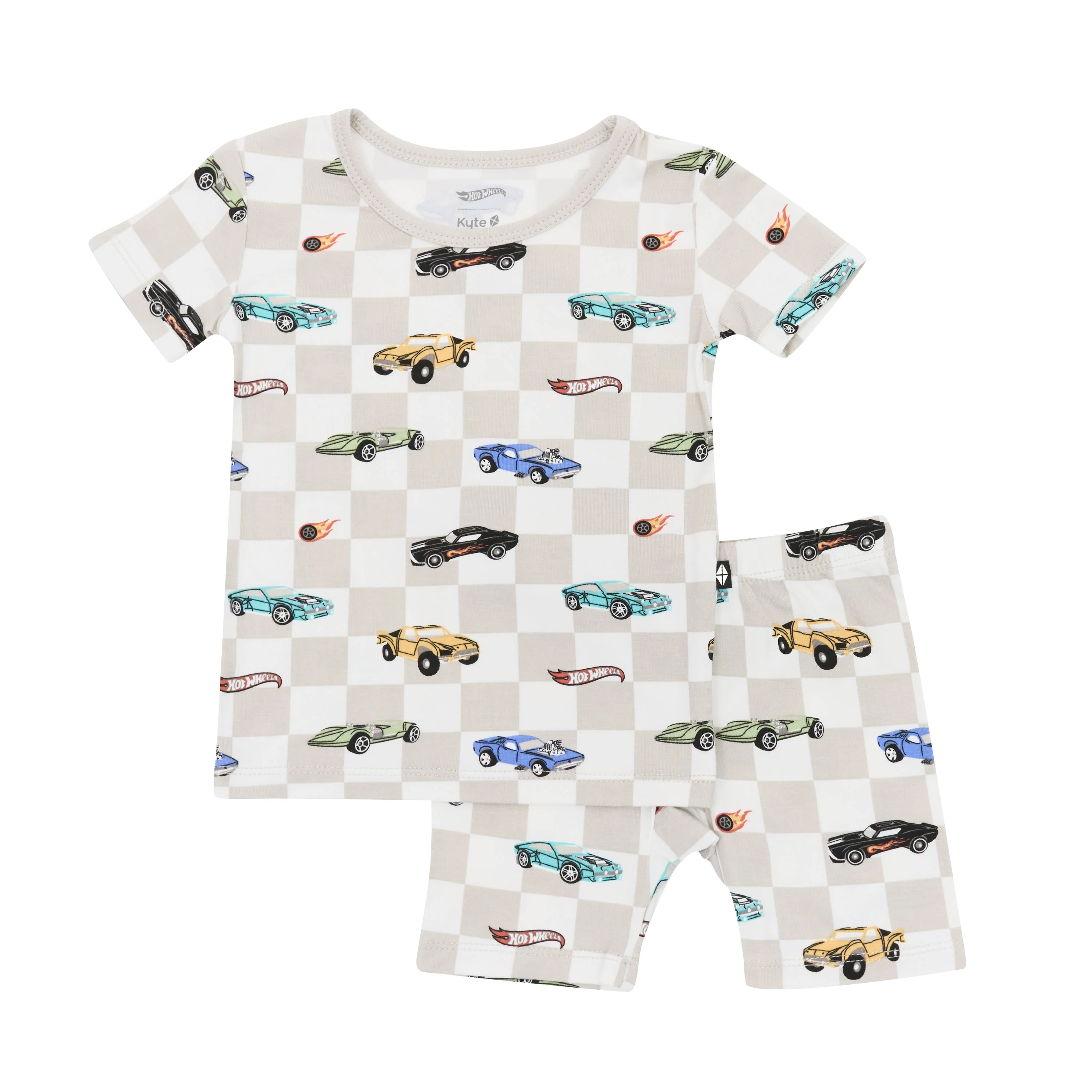 Short Sleeve Pajamas in Fast and Fierce - Image 2