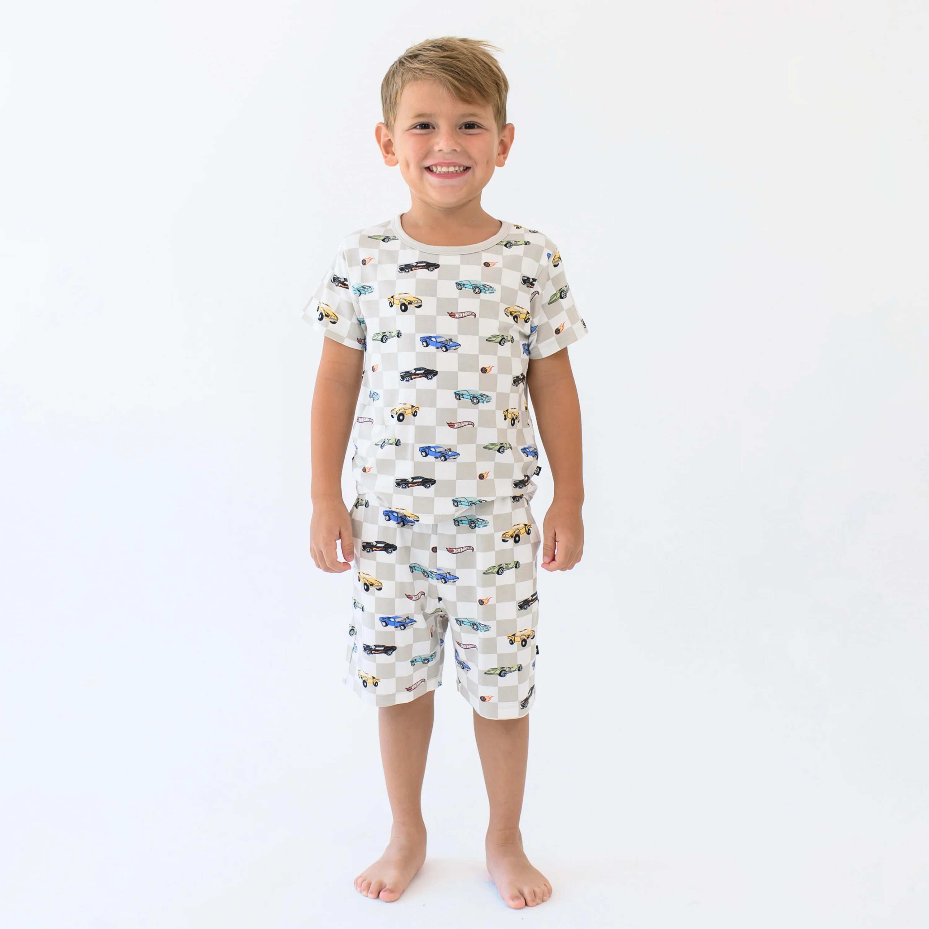 Short Sleeve Pajamas in Fast and Fierce - Image 5