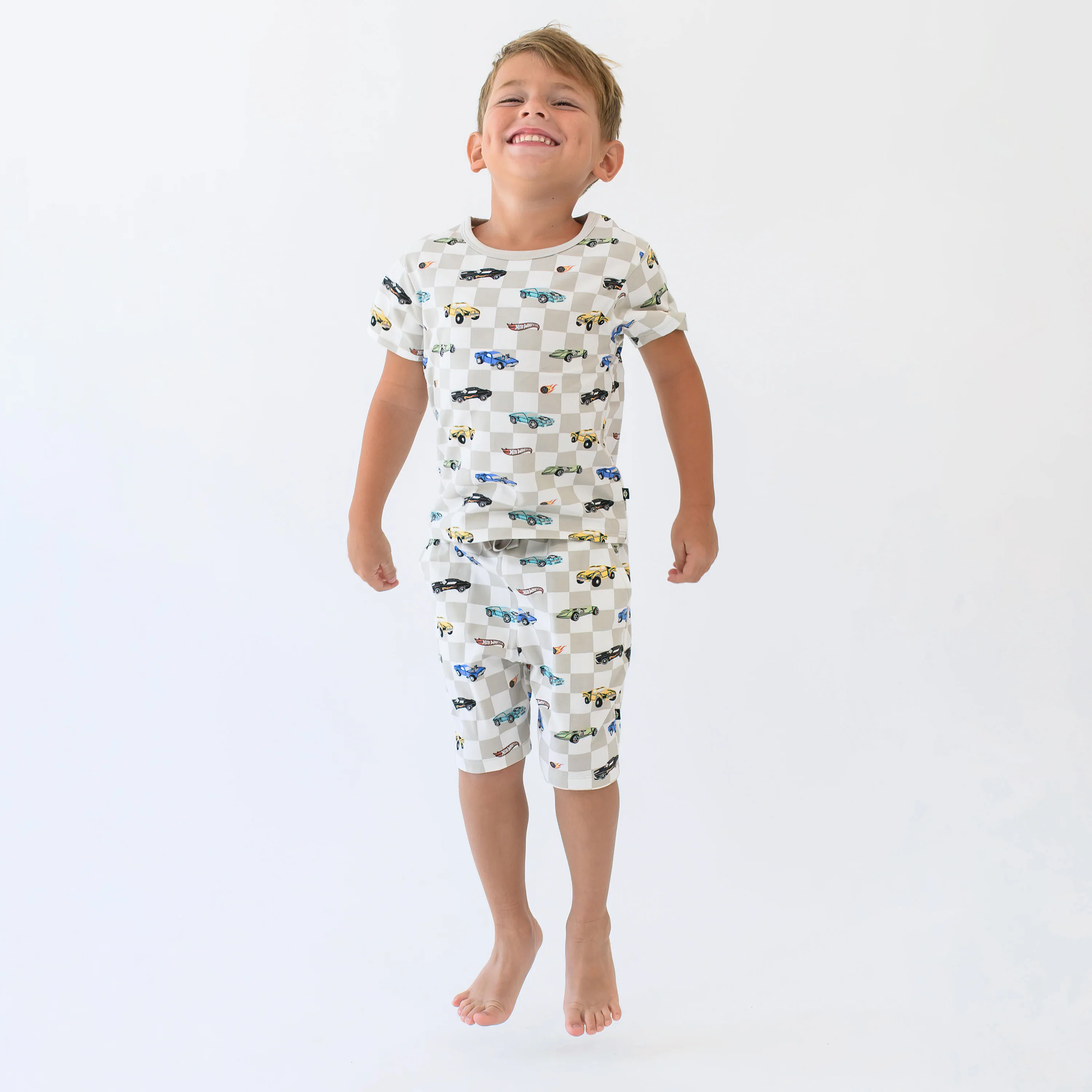 Short Sleeve Pajamas in Fast and Fierce - Image 6