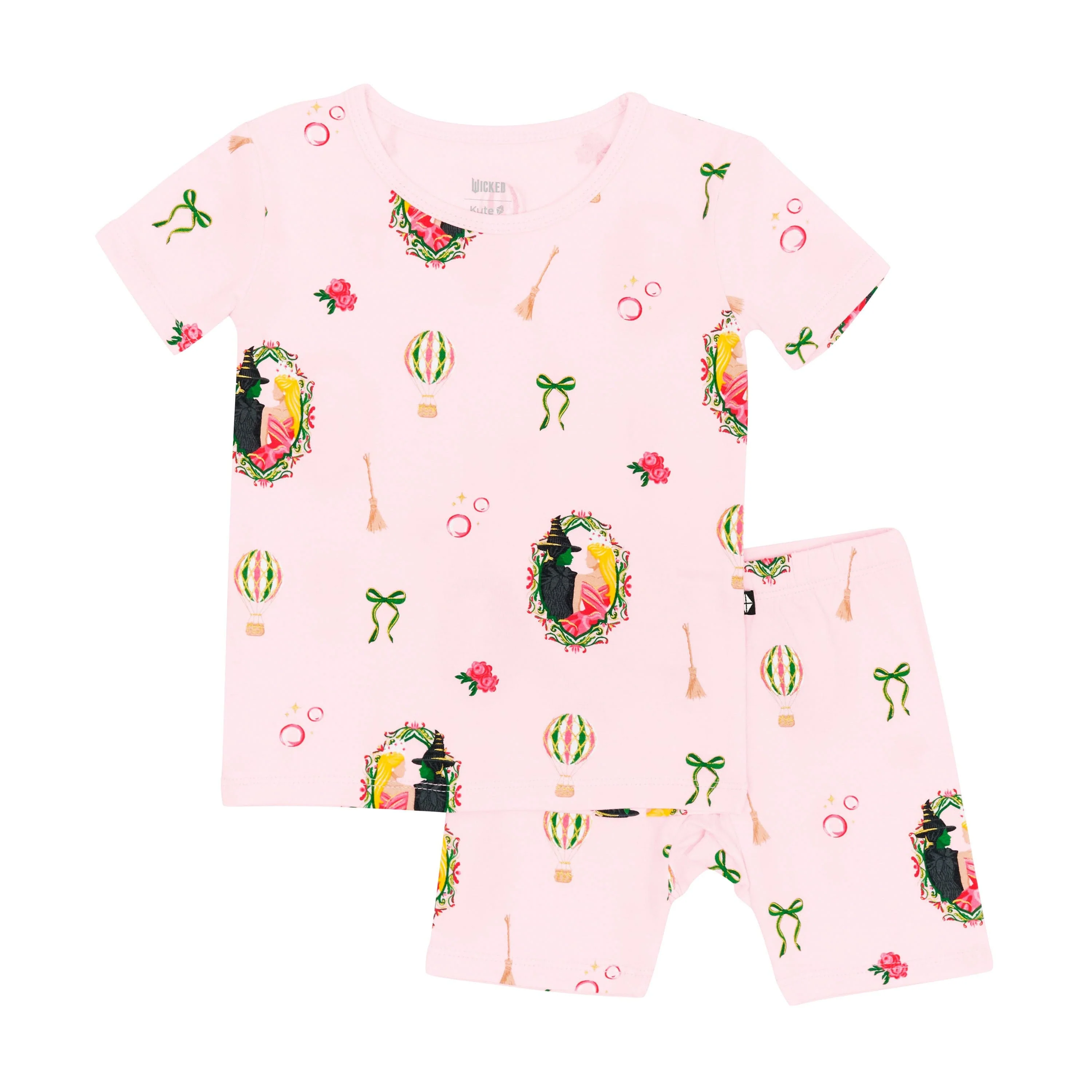 Short Sleeve Pajamas in Wicked - Image 2