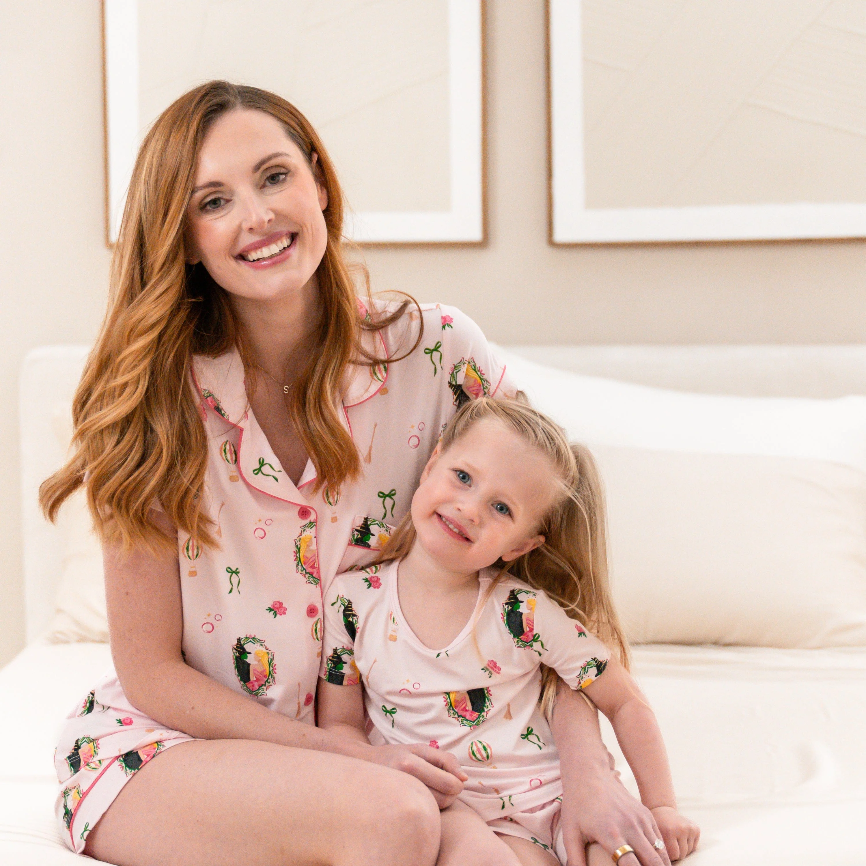 Short Sleeve Pajamas in Wicked - Image 3