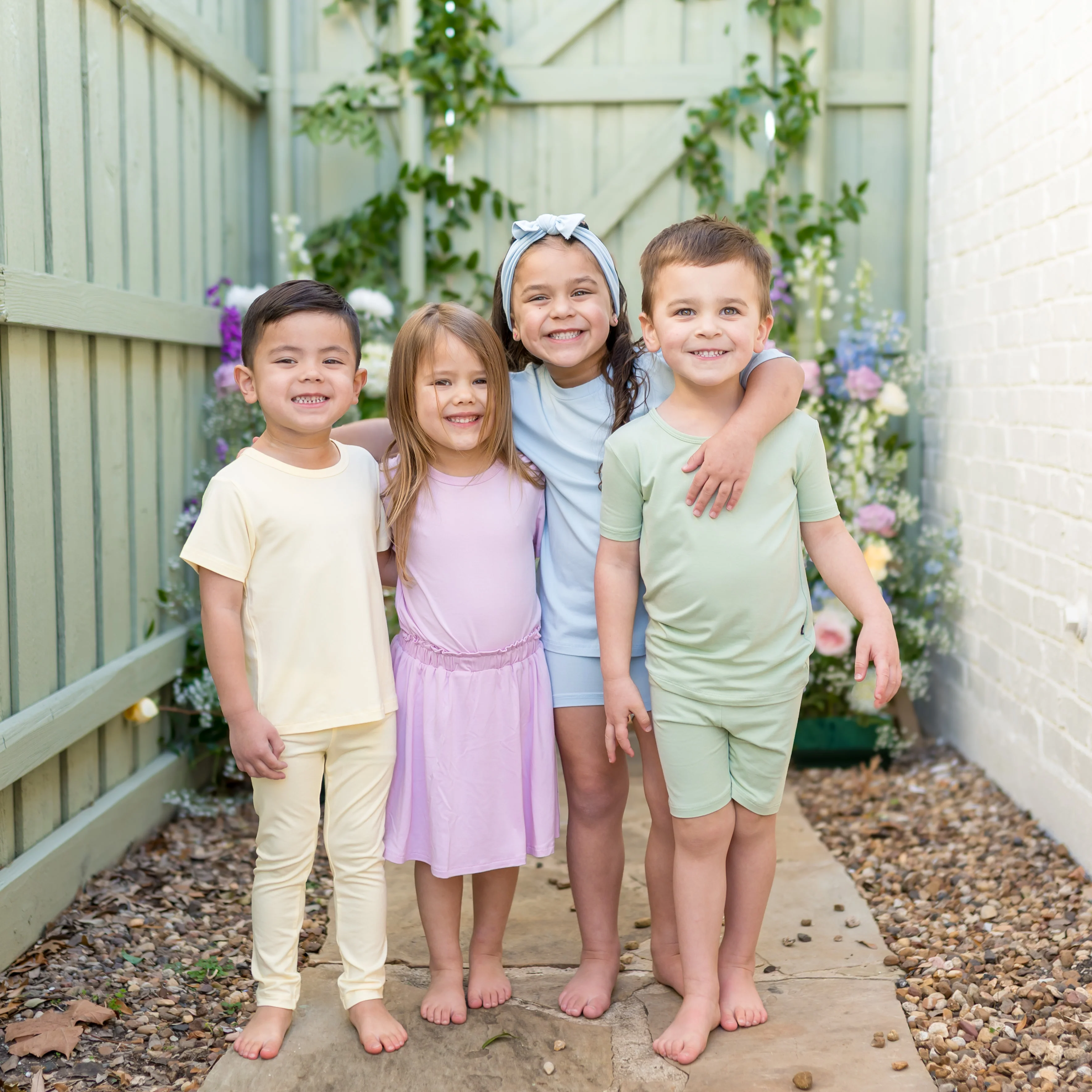 Toddler Basic Tee in Chamomile - Image 4