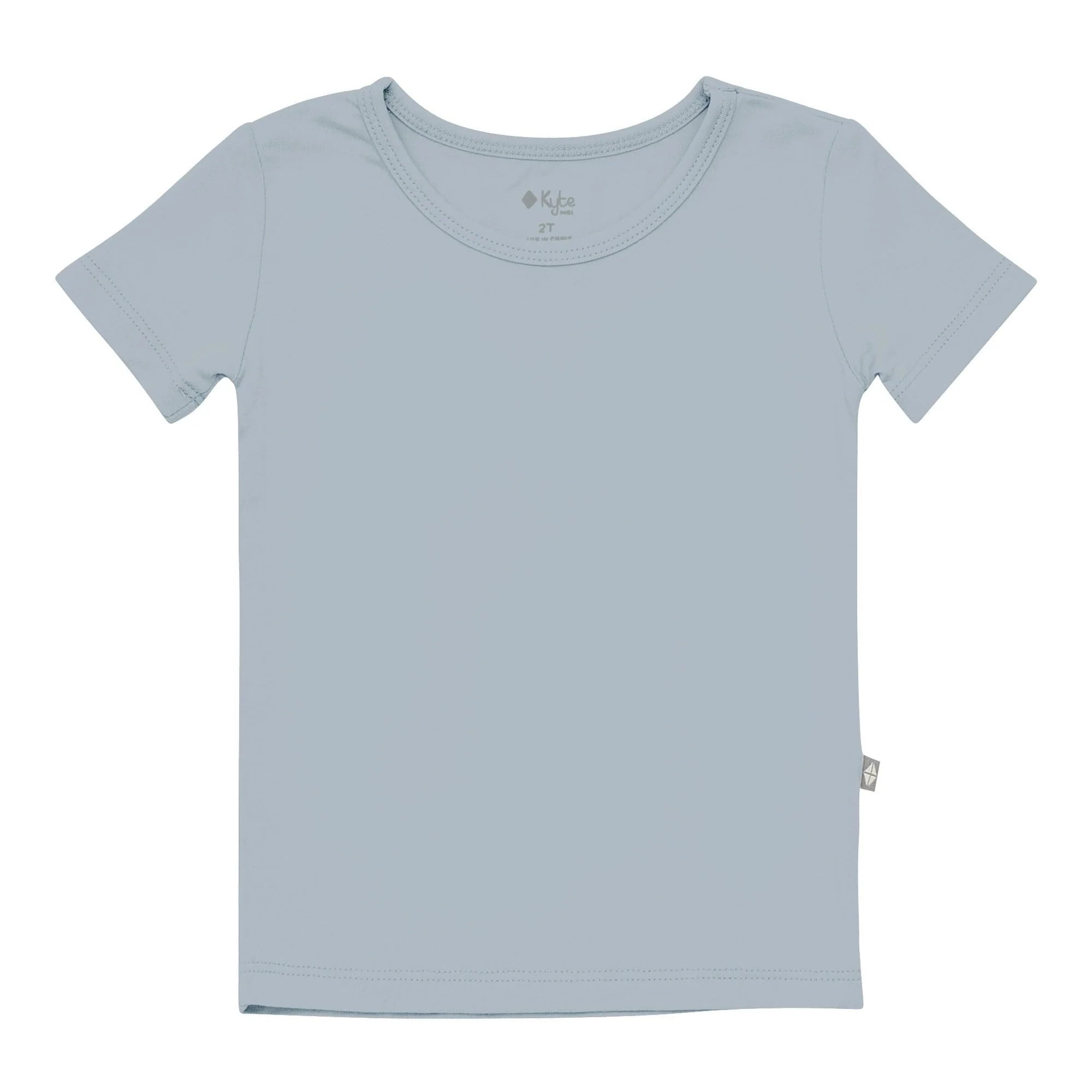 Short Sleeve Pajamas in Fog - Image 4