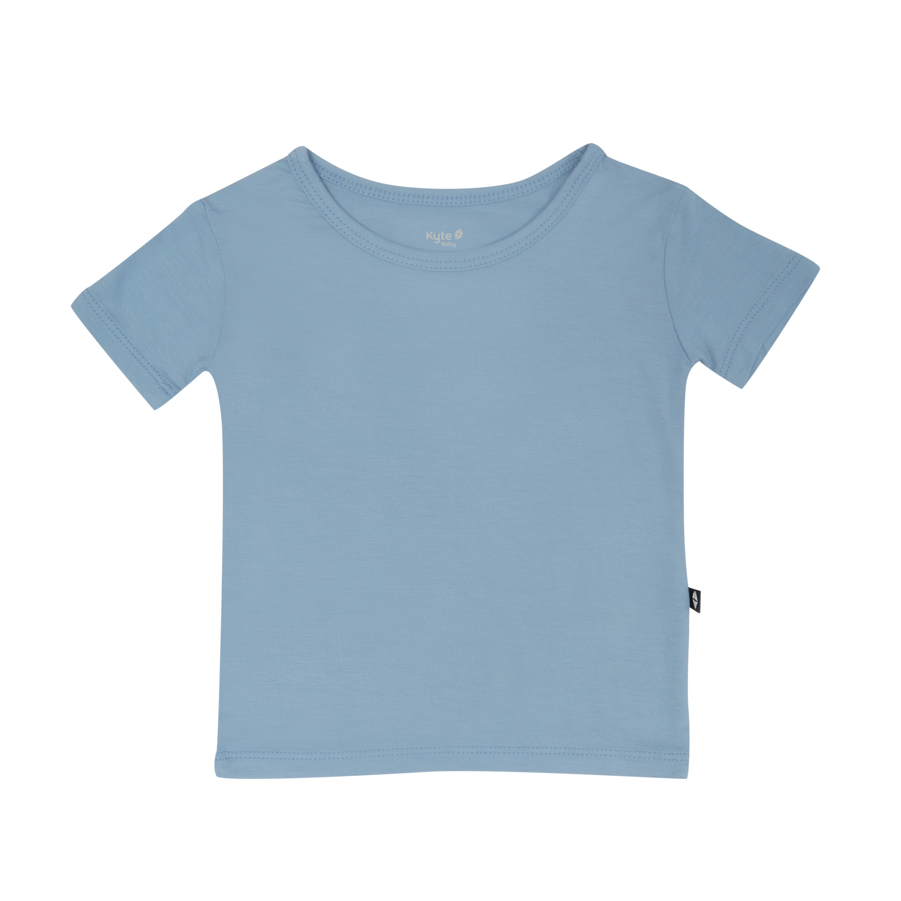 Short Sleeve Pajamas in Slate - Image 4