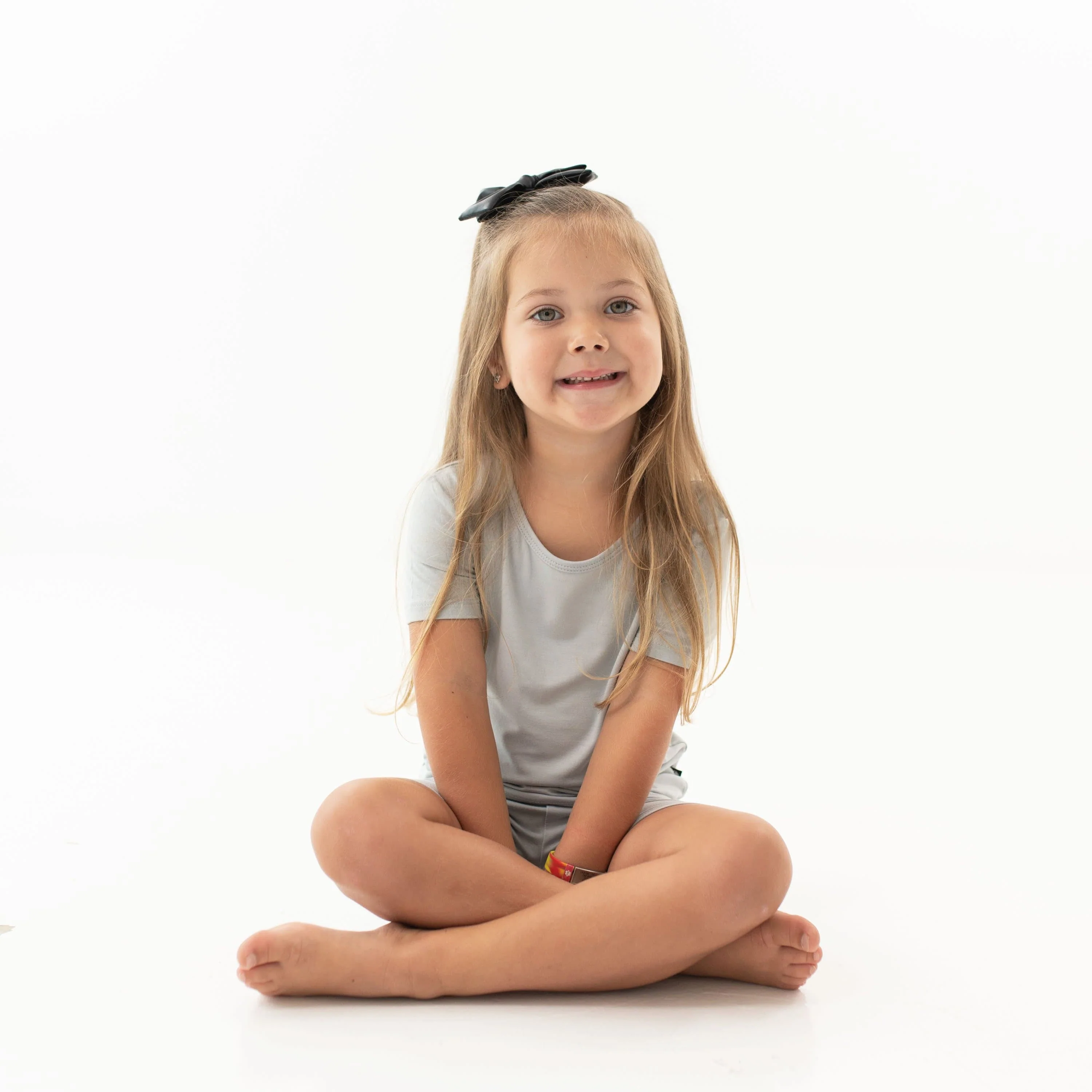 Short Sleeve Pajamas in Storm - Image 4