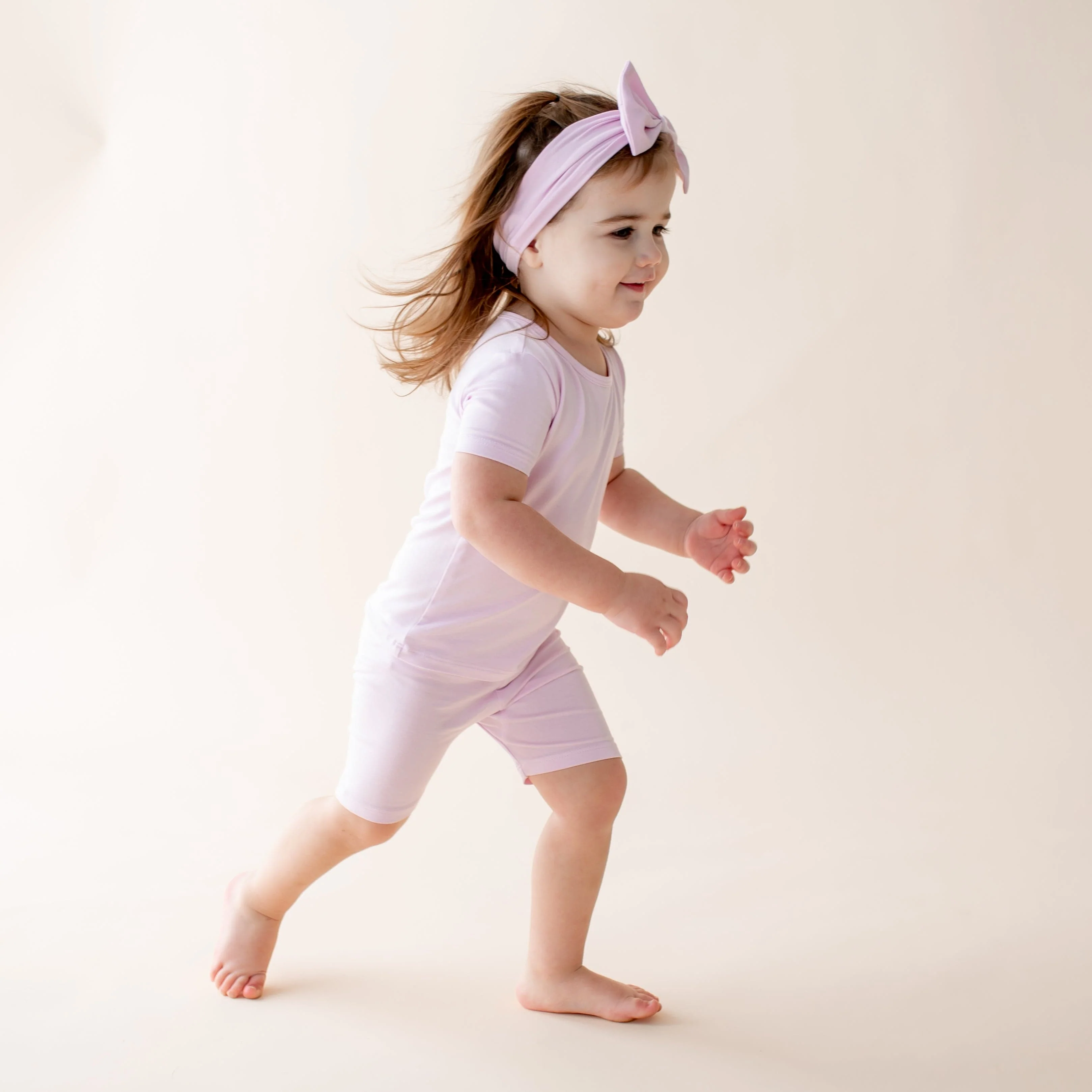 Short Sleeve Pajamas in Thistle - Image 3