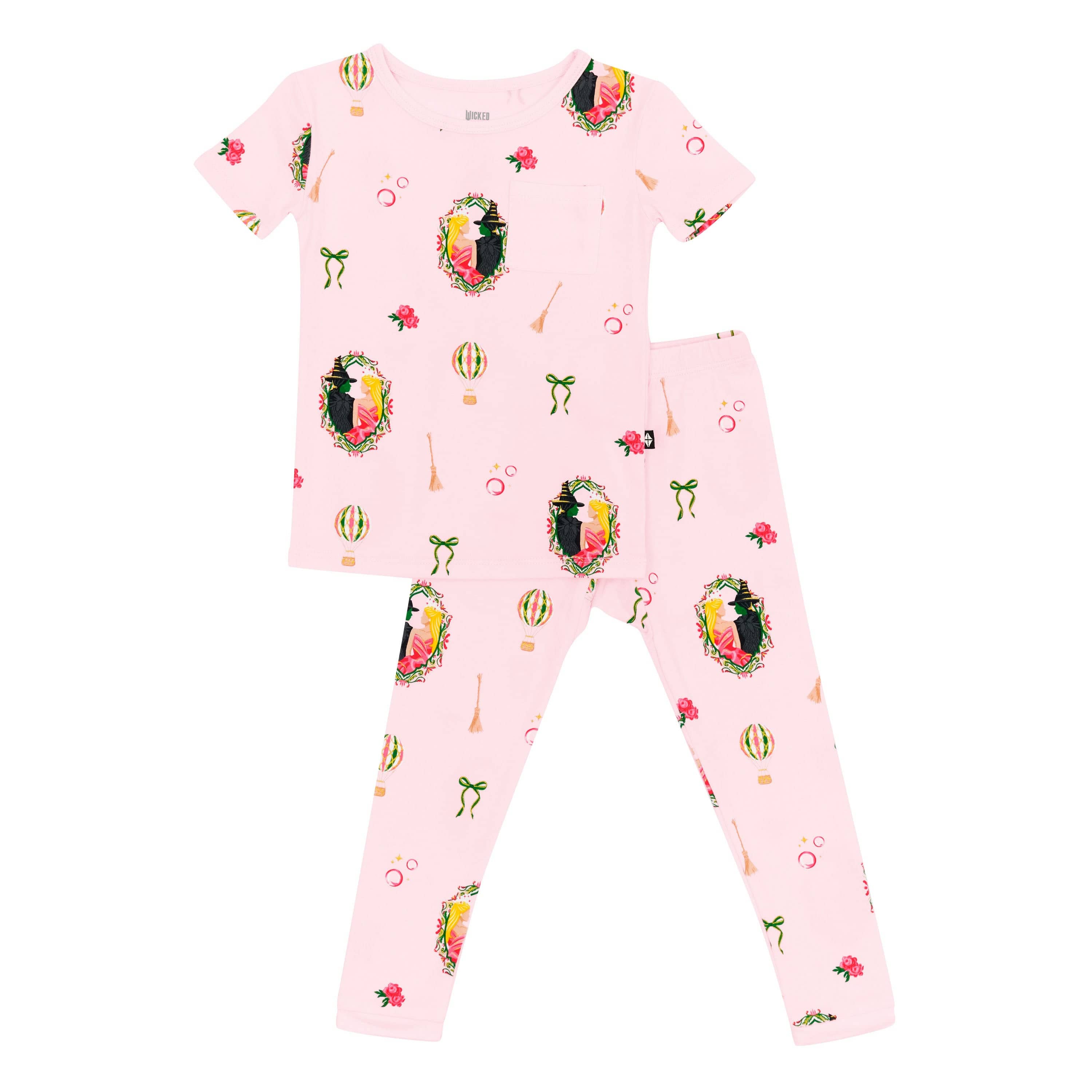 Short Sleeve with Pants Pajamas in Wicked - Image 2
