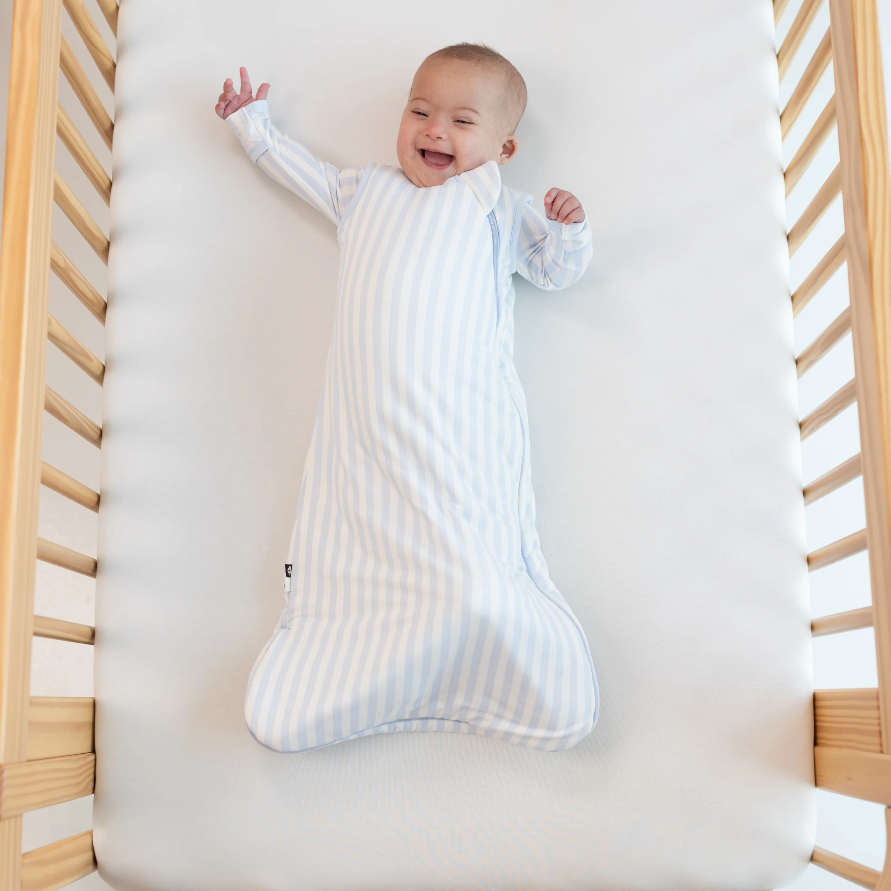 Sleep Bag in Small Mist Stripe 1.0 - Image 4