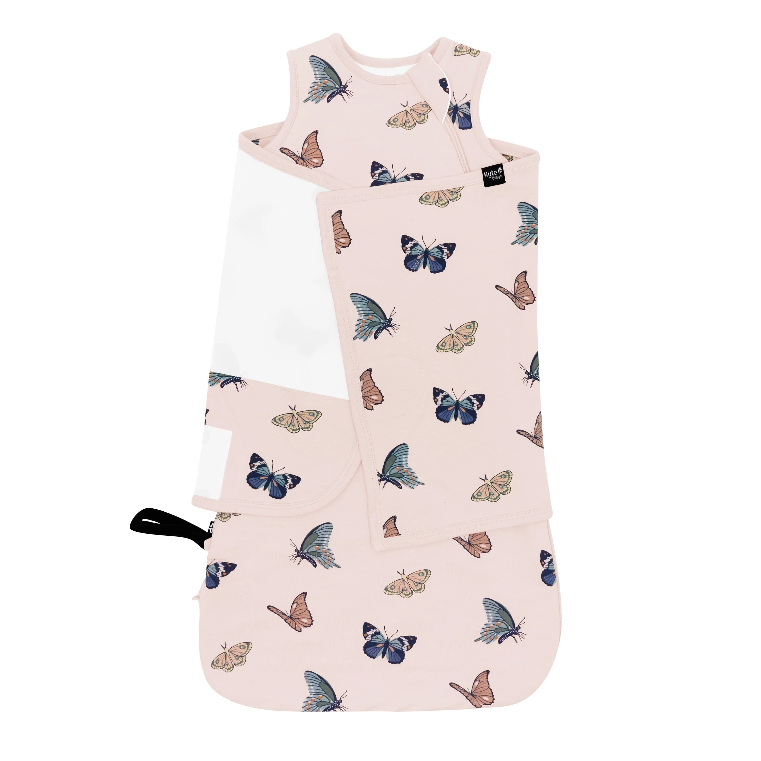 Sleep Bag Swaddler in Blush Butterfly 1.0 - Image 2
