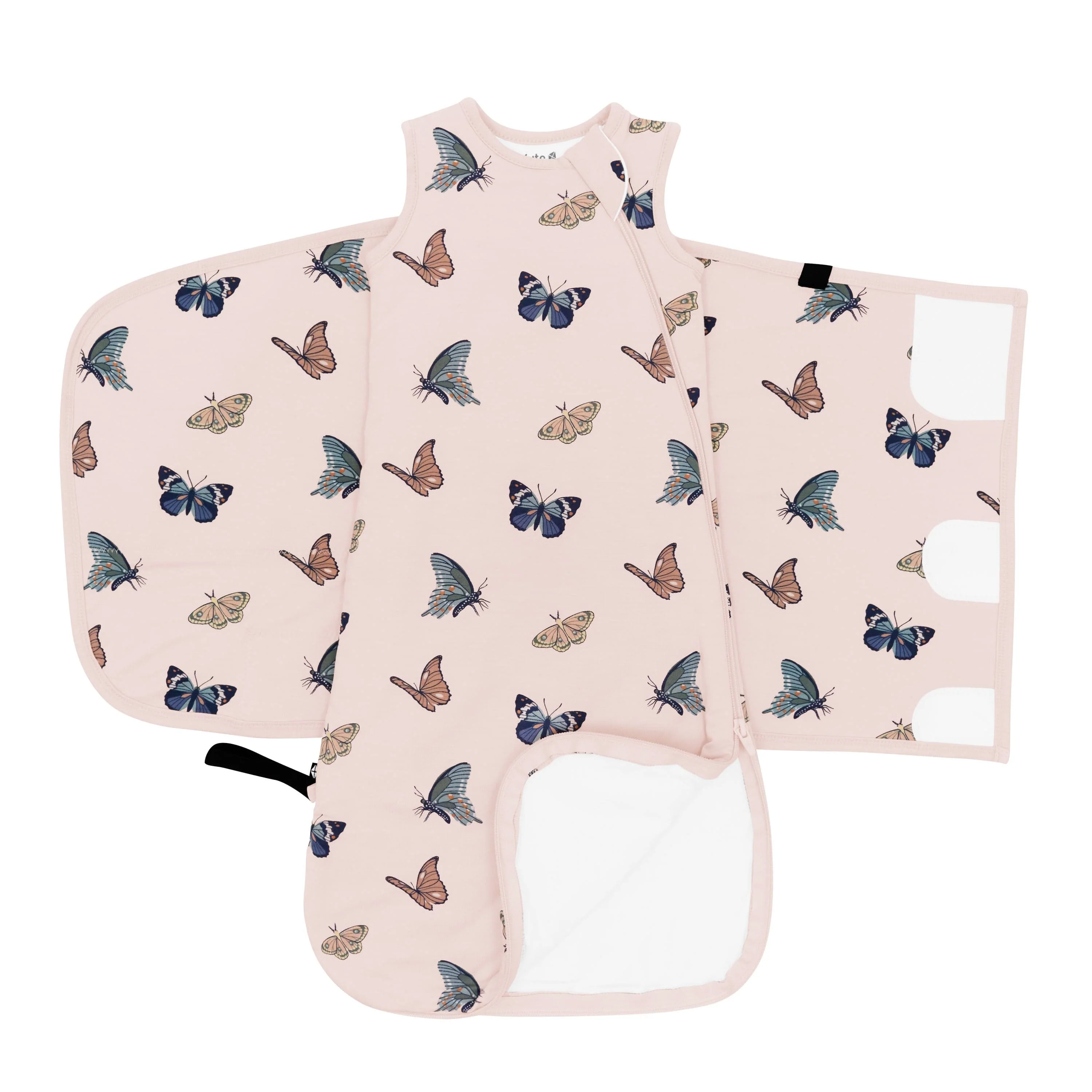 Sleep Bag Swaddler in Blush Butterfly 1.0 - Image 5
