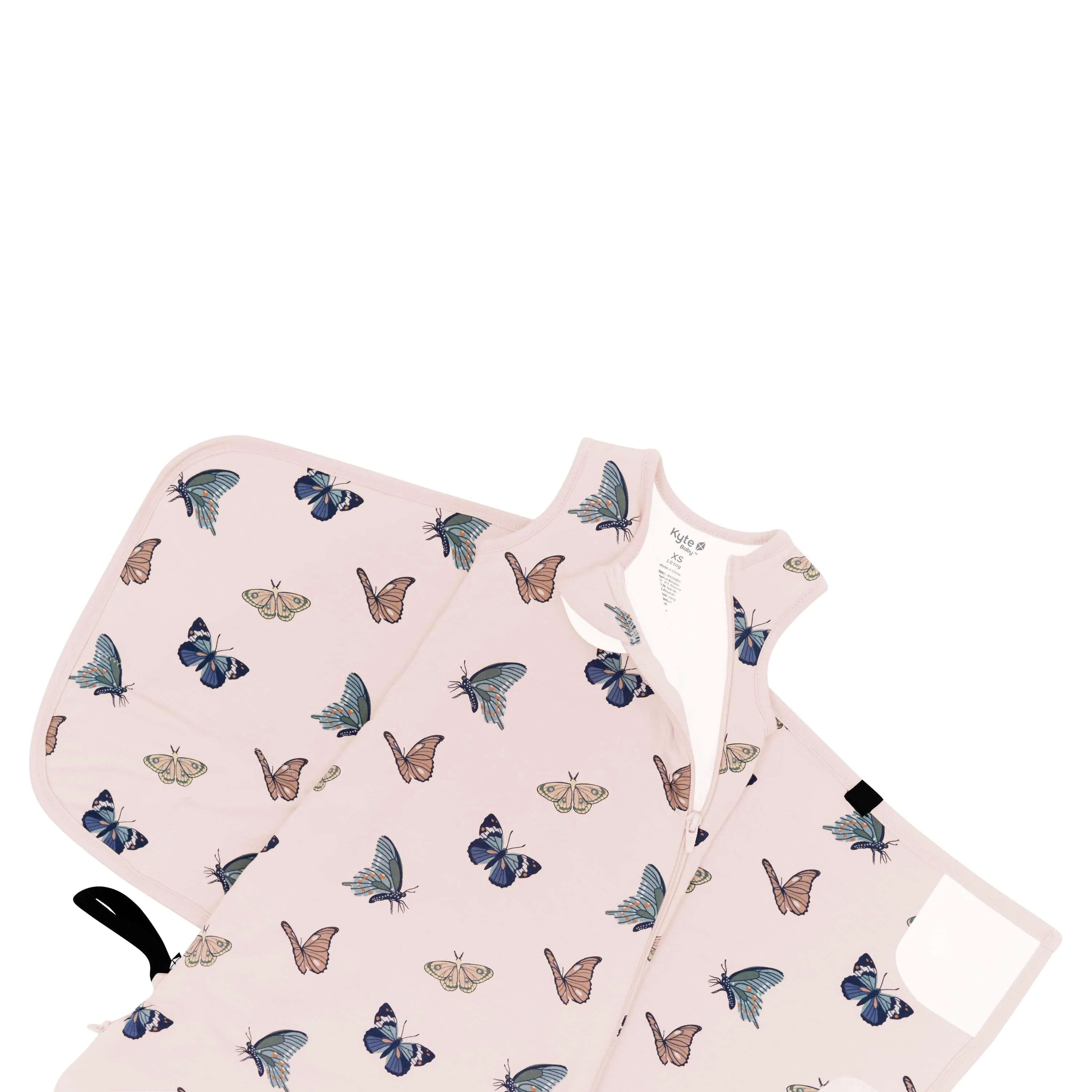 Sleep Bag Swaddler in Blush Butterfly 1.0 - Image 6
