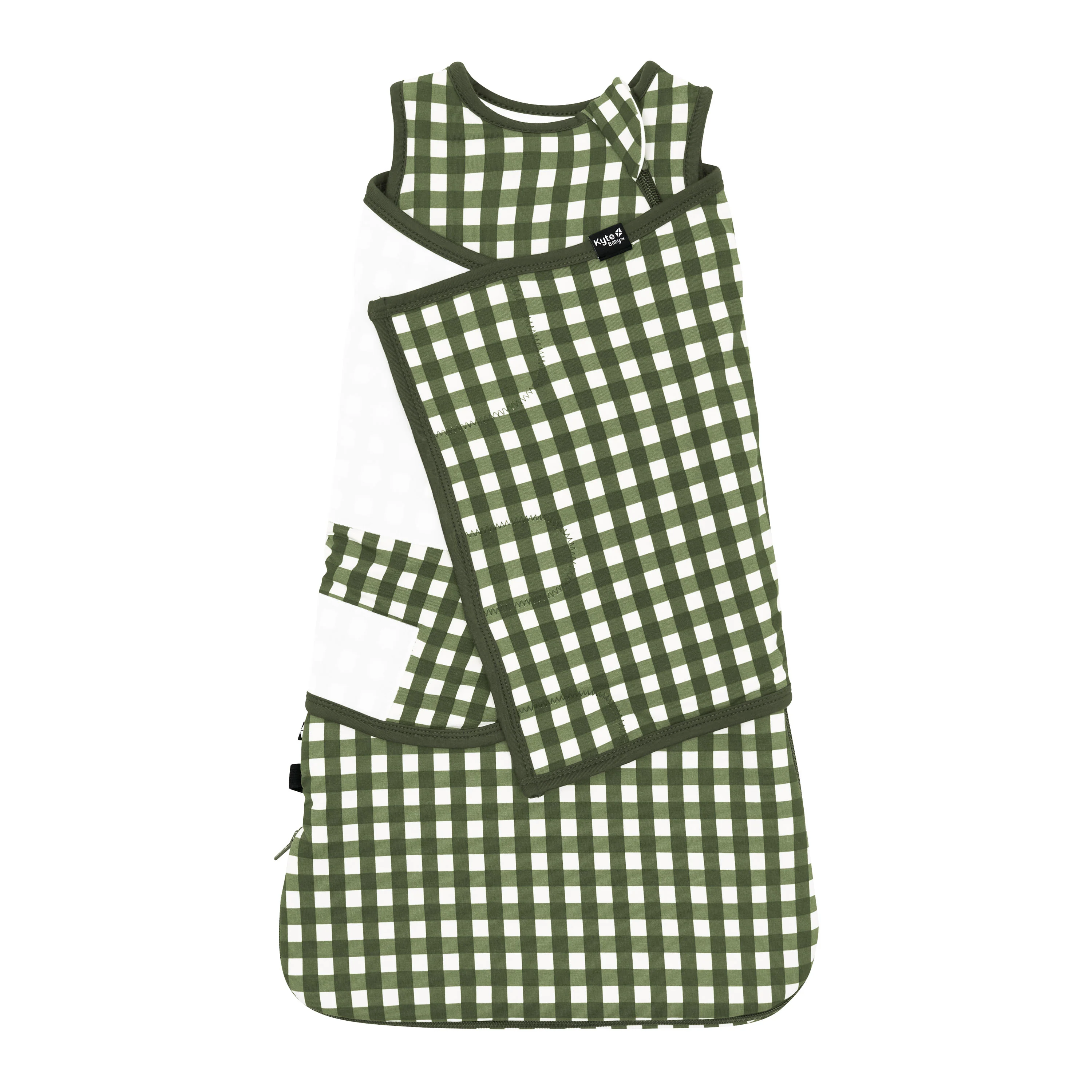 Sleep Bag Swaddler in Gingham Fir 1.0 - Image 2