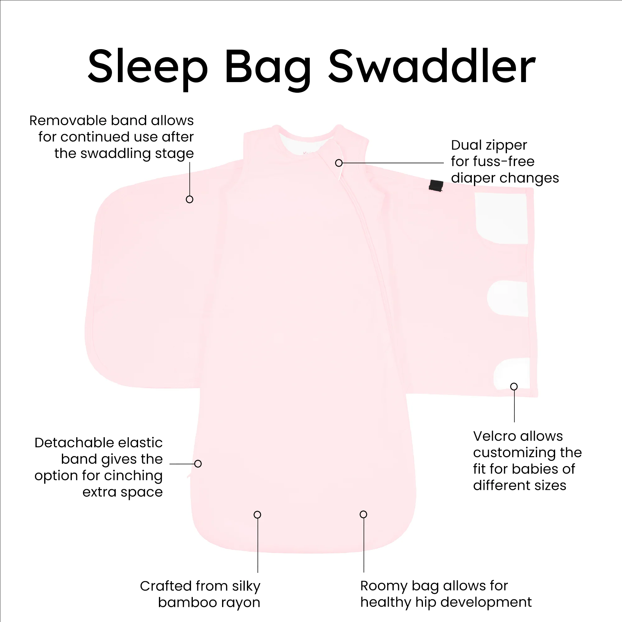 Sleep Bag Swaddler in Sakura 1.0 - Image 8