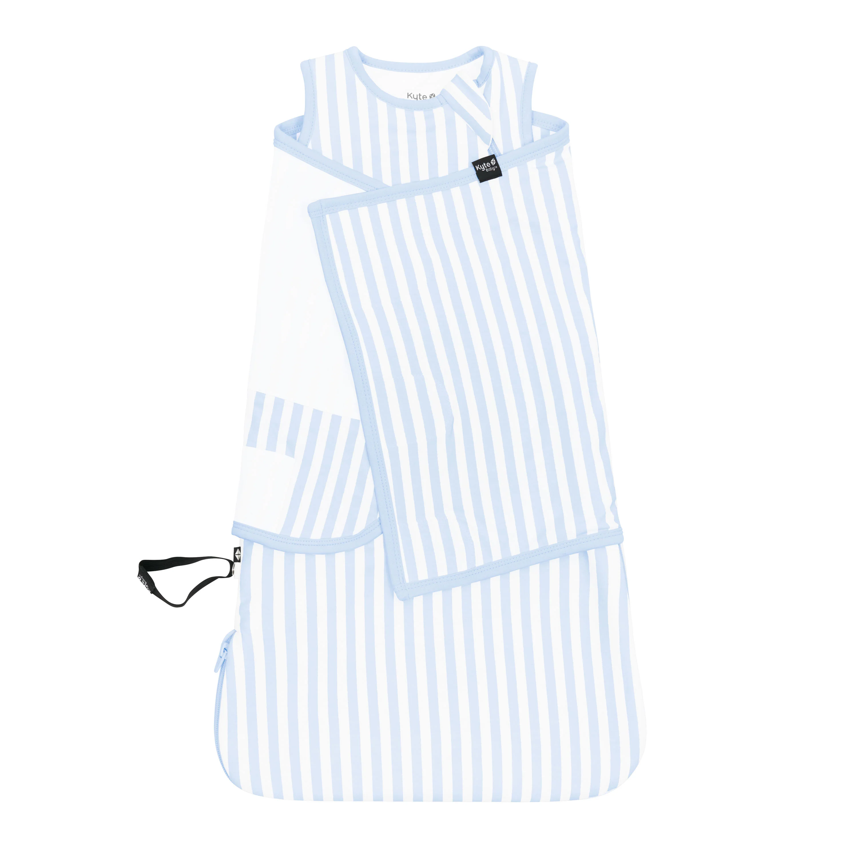 Sleep Bag Swaddler in Small Mist Stripe 1.0 - Image 2