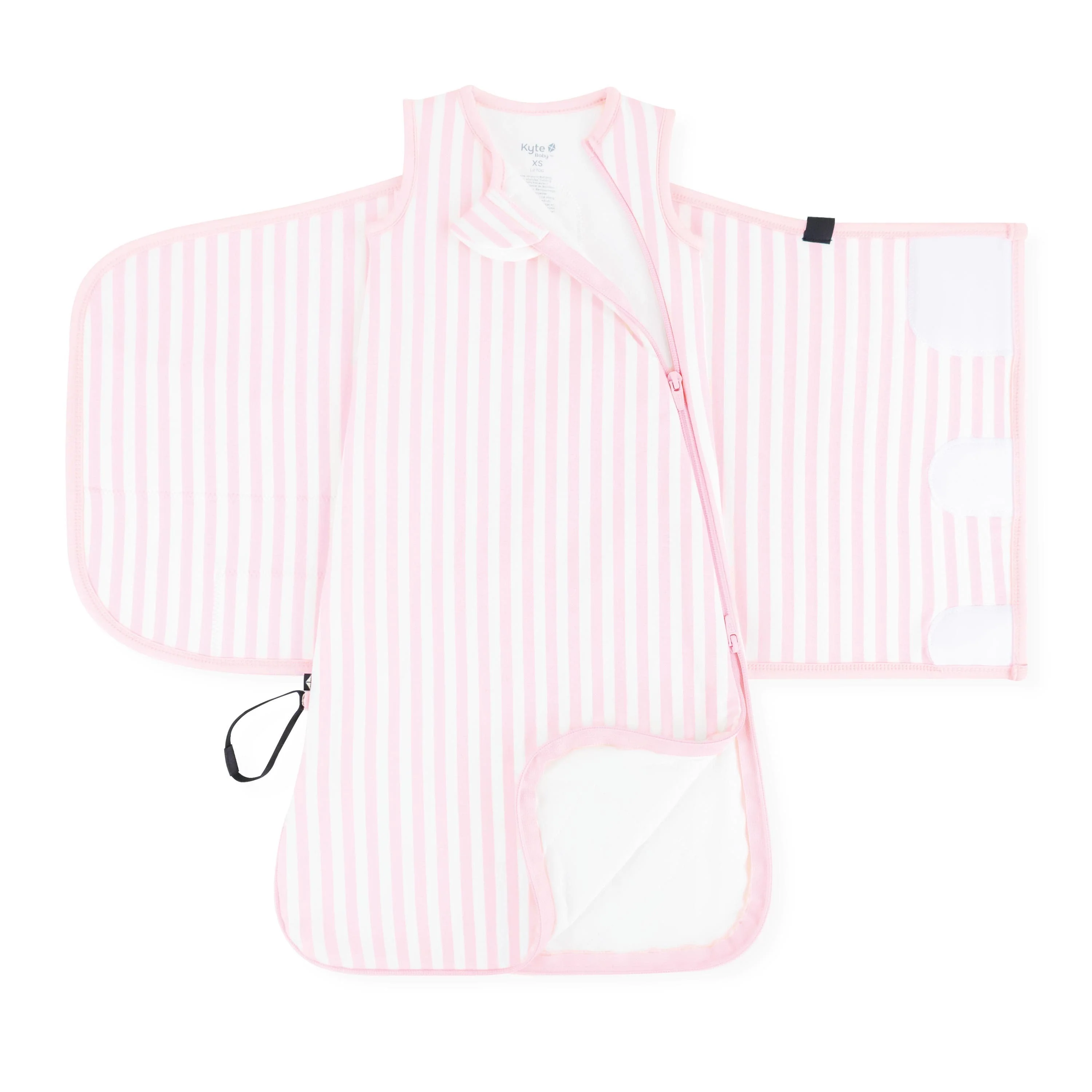 Sleep Bag Swaddler in Small Sakura Stripe 1.0 - Image 4