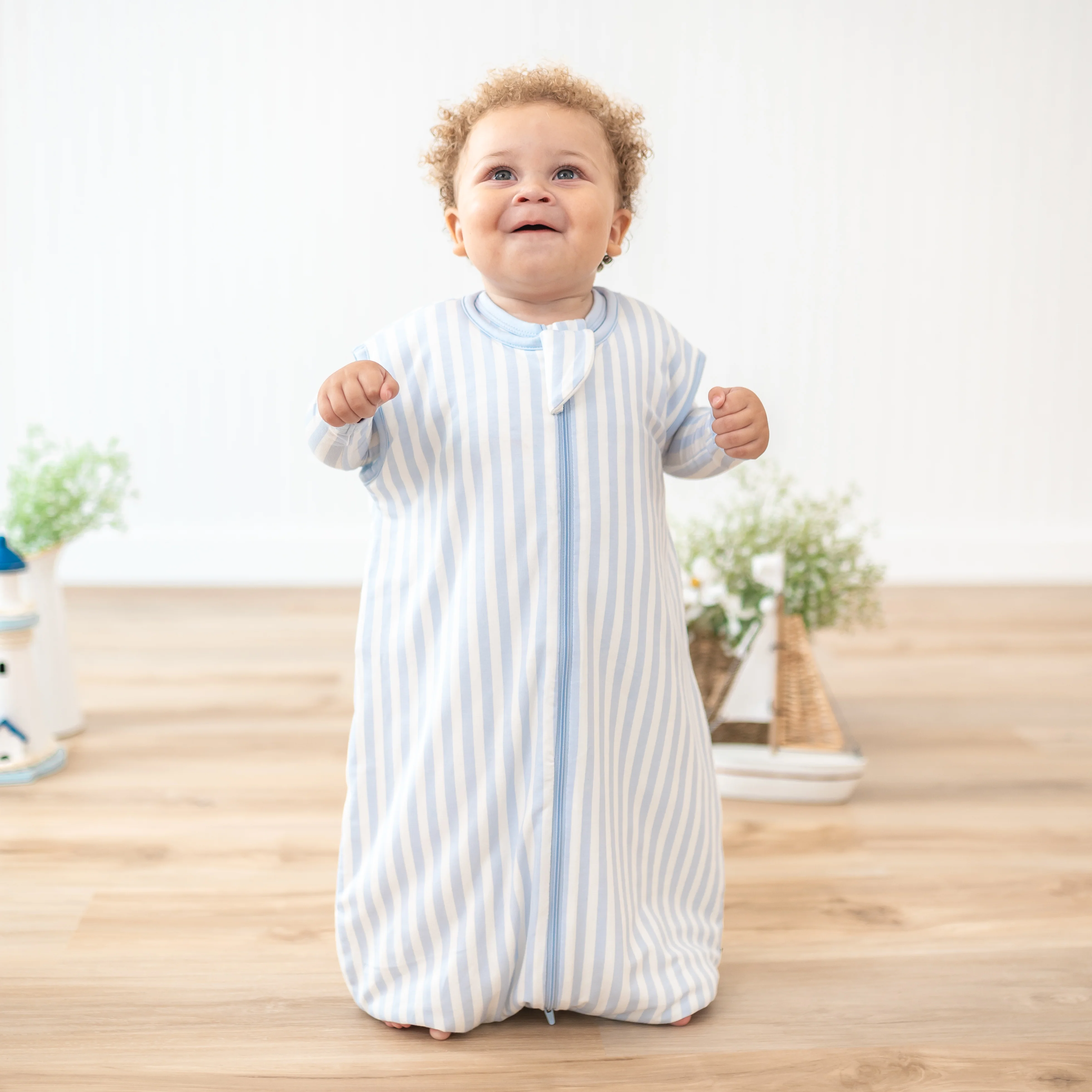 Sleep Bag Walker in Small Mist Stripe 1.0 - Image 3