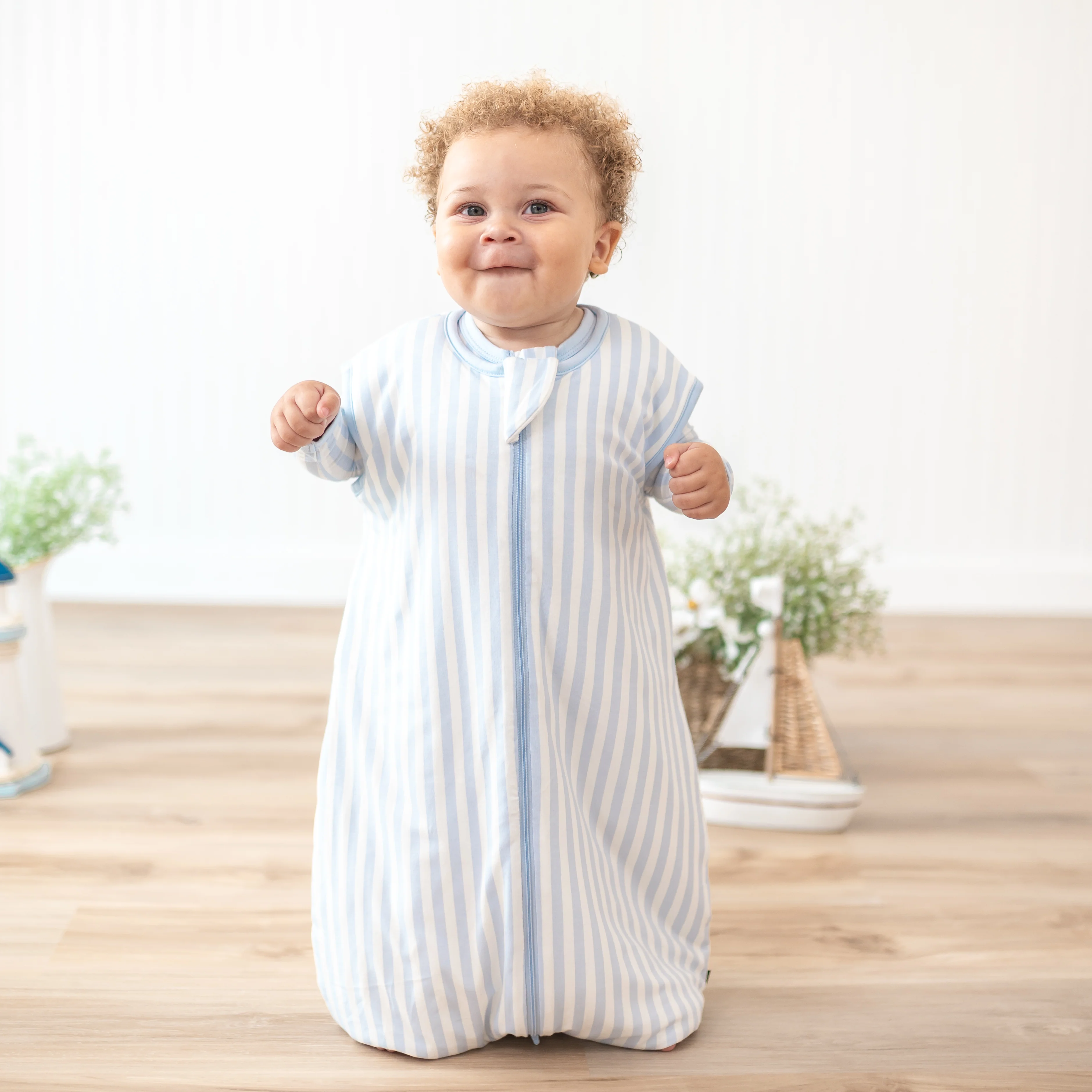Sleep Bag Walker in Small Mist Stripe 1.0 - Image 4