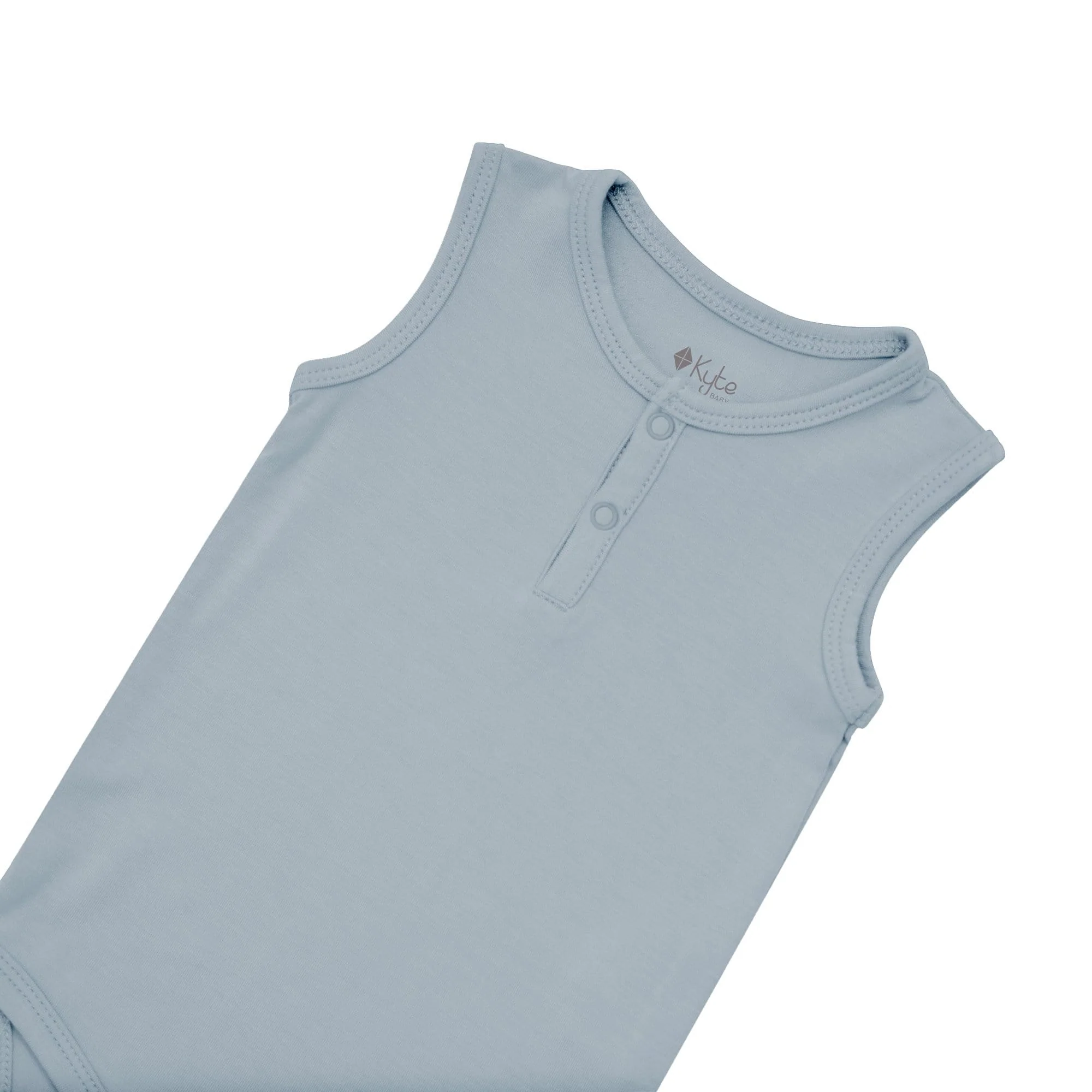 Sleeveless Bodysuit in Fog - Image 4