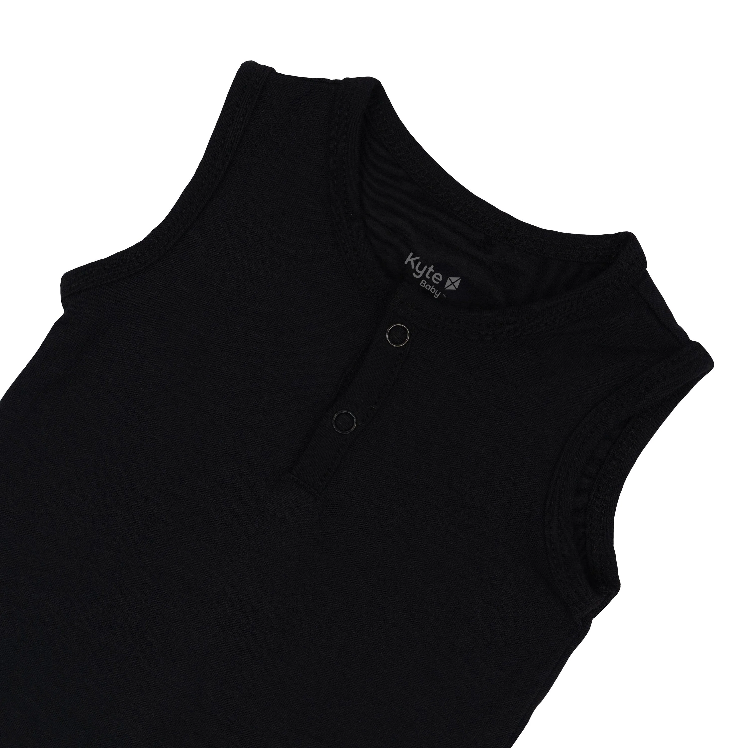 Sleeveless Bodysuit in Midnight - Image 5
