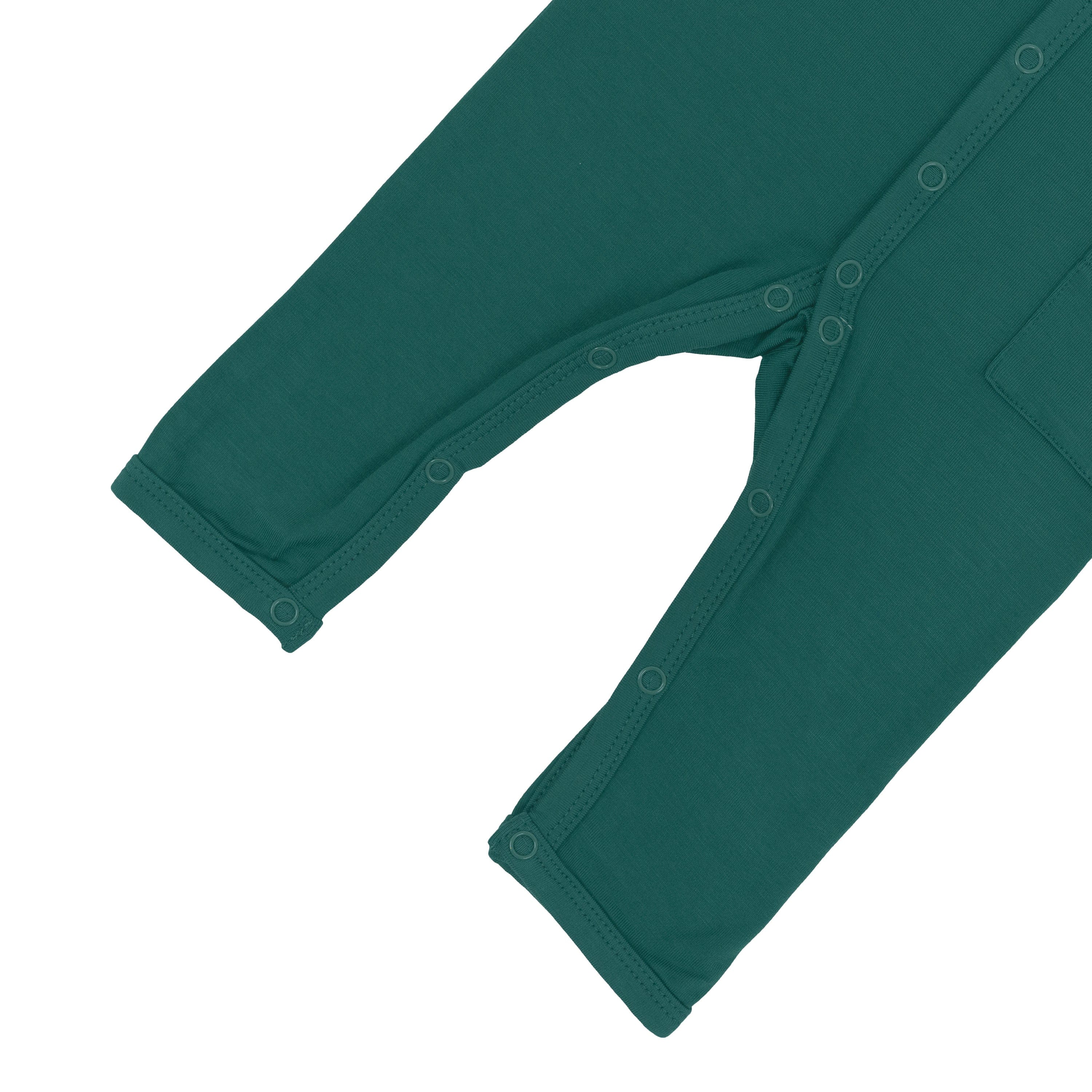 Sleeveless Romper in Emerald - Image 4