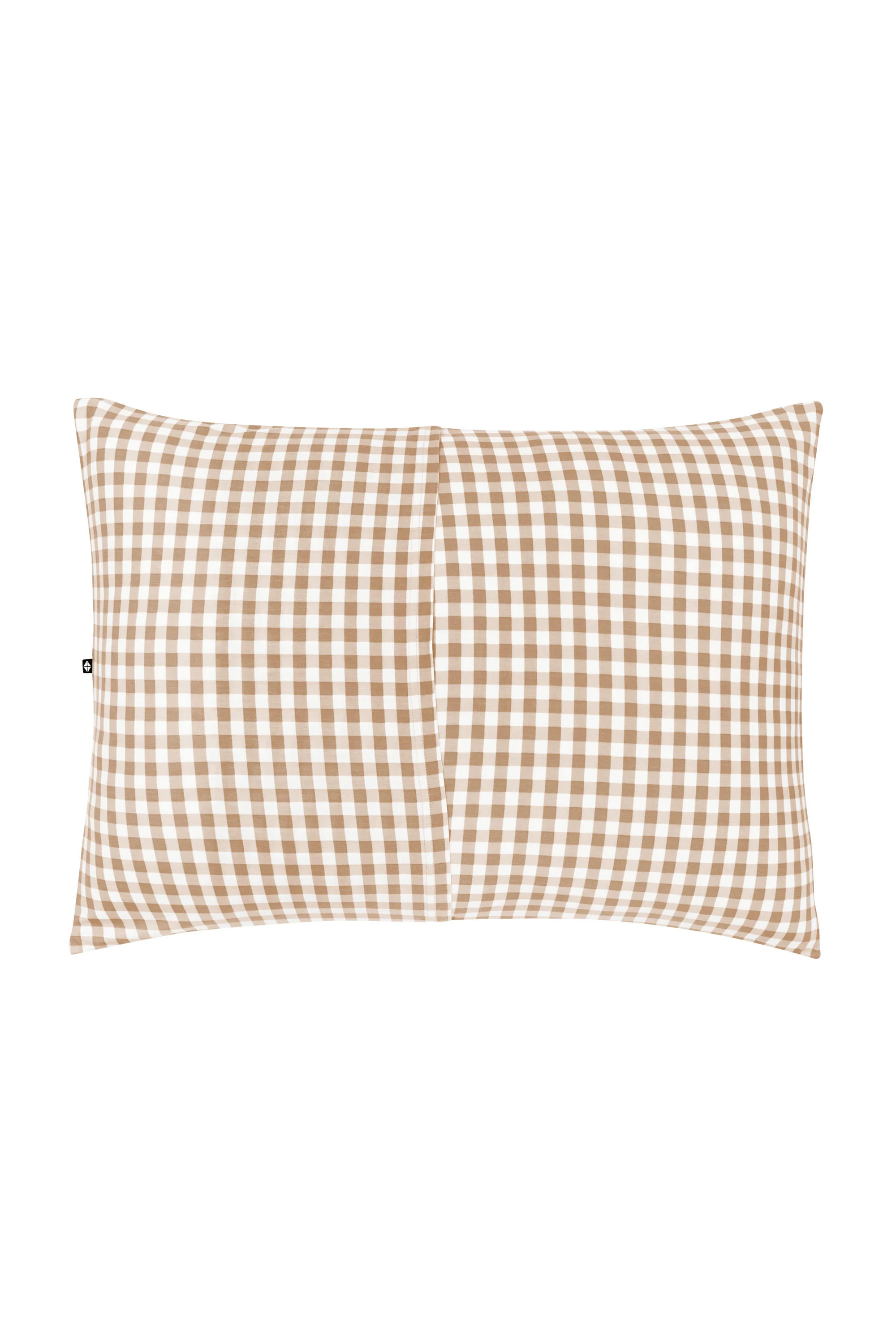 Standard Pillowcase in Gingham Bisque - Image 2