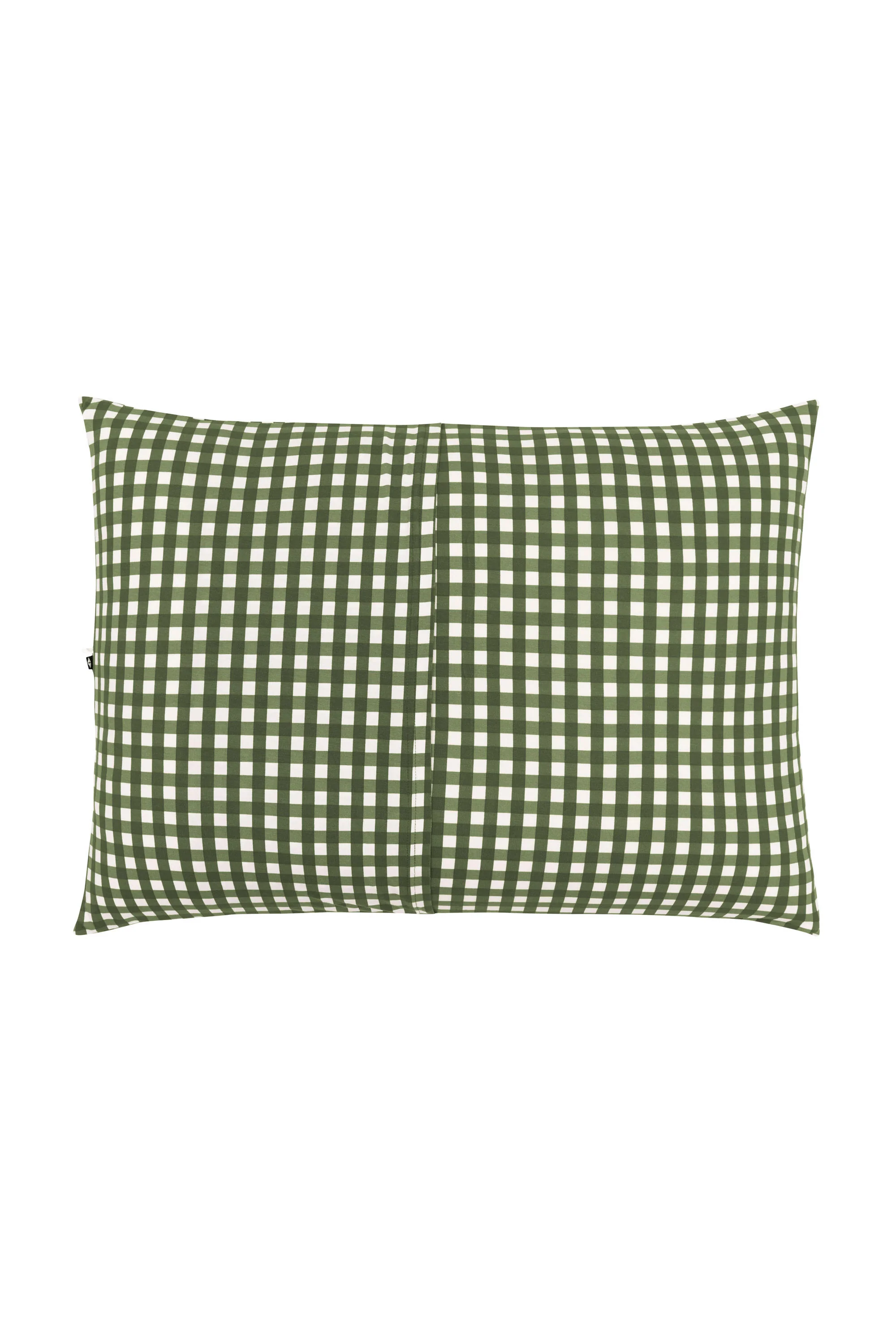 Standard Pillowcase in Gingham Fir - Image 2