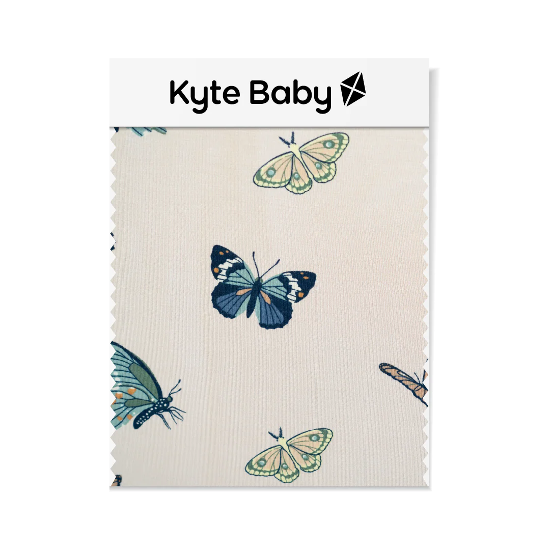 Bib in Blush Butterfly - Image 5