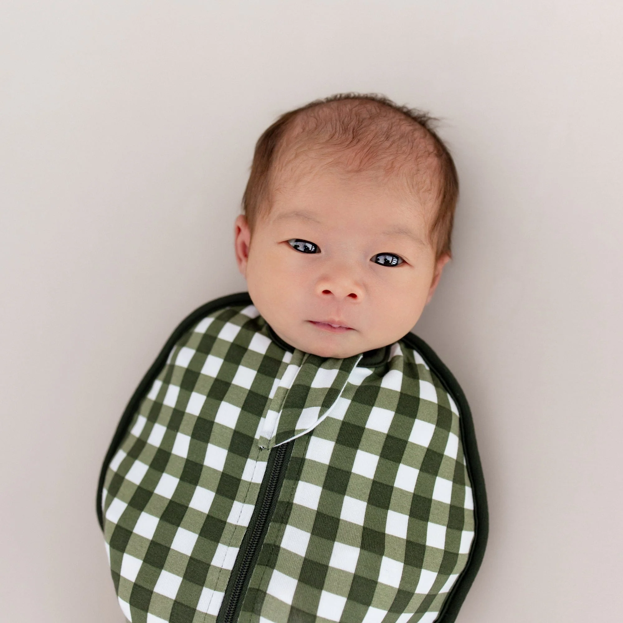 Swaddle Bag in Gingham Fir 0.5 - Image 3