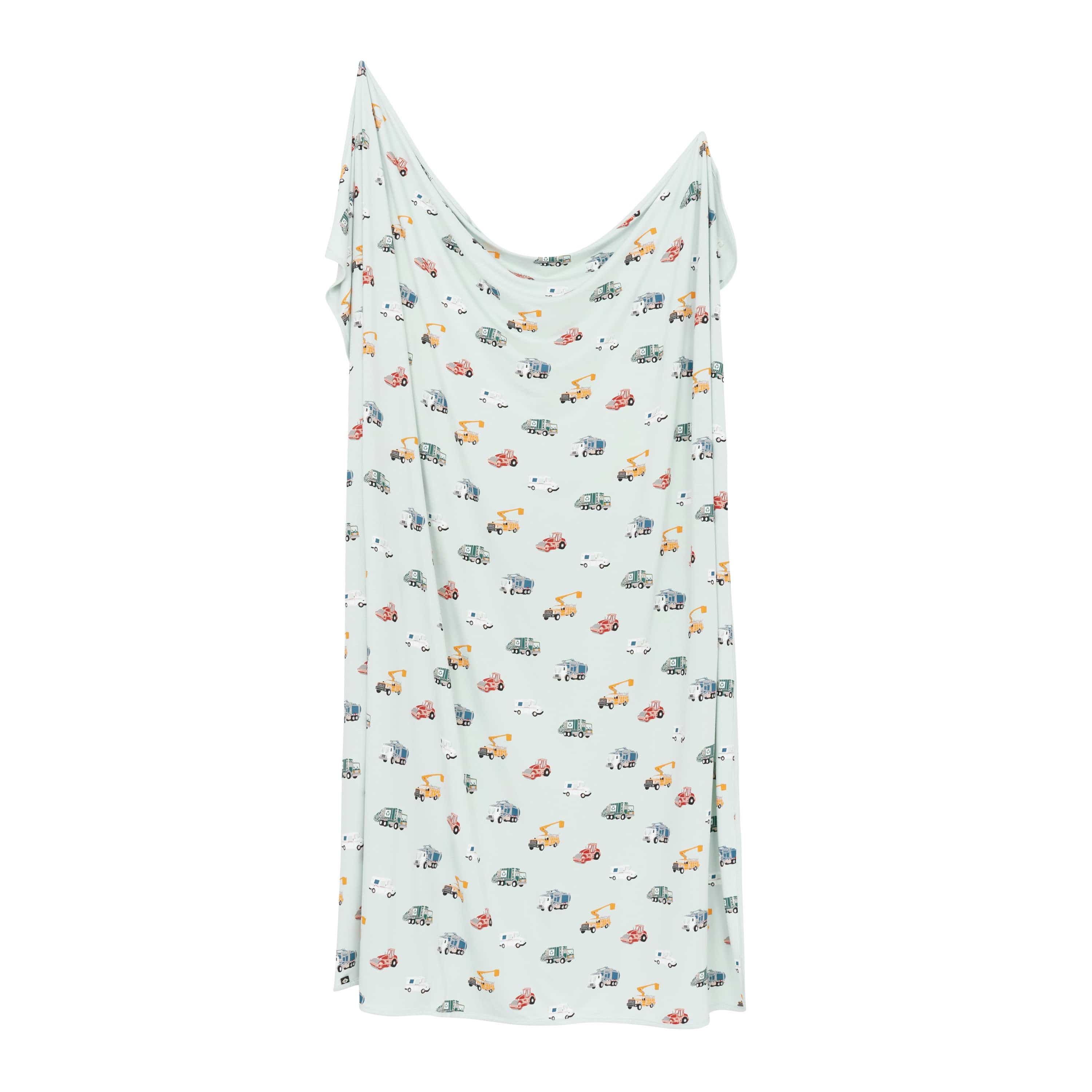 Swaddle Blanket in City Vehicles - Image 2