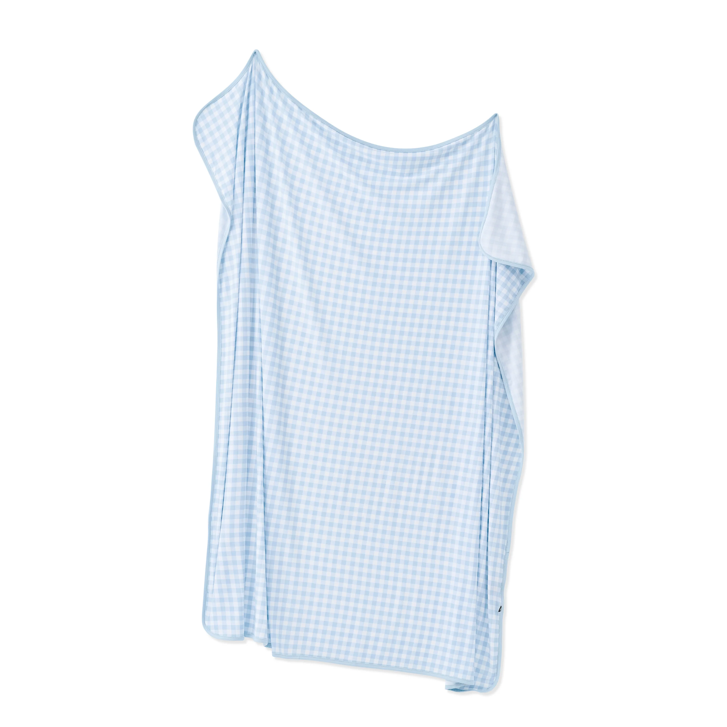 Swaddle Blanket in Gingham Breeze - Image 2