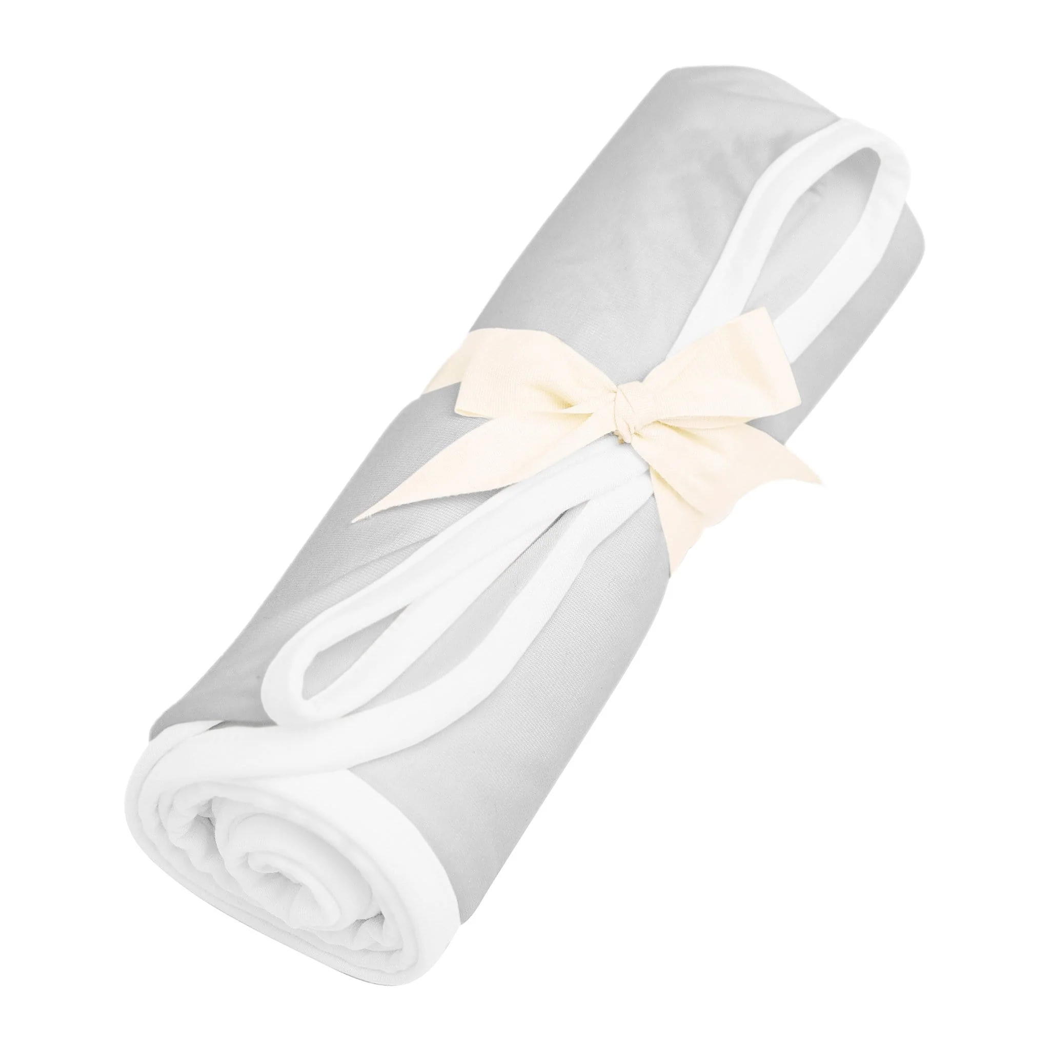 Swaddle Blanket in Storm with Cloud Trim - Image 2