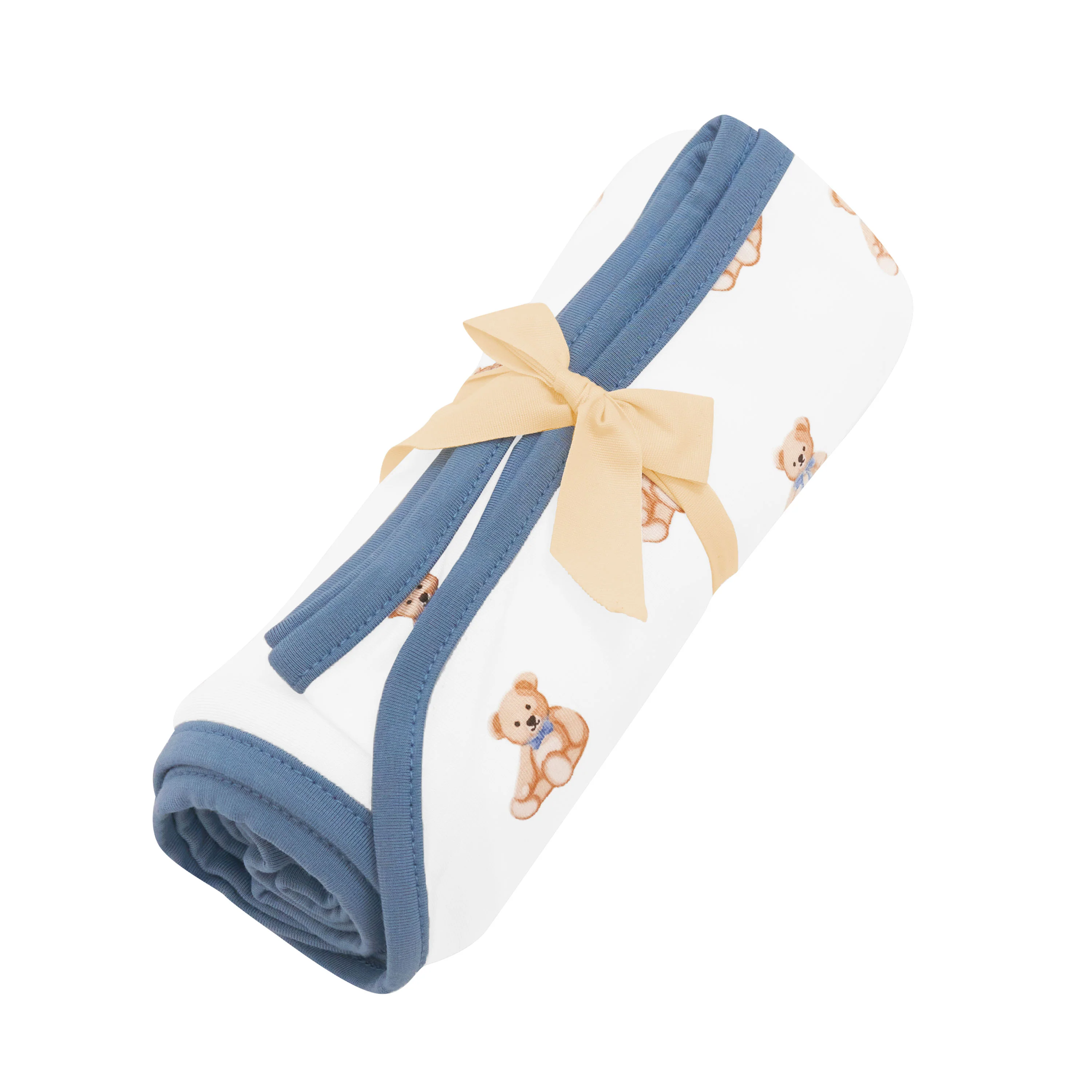 Swaddle Blanket in Teddy Bear - Image 4