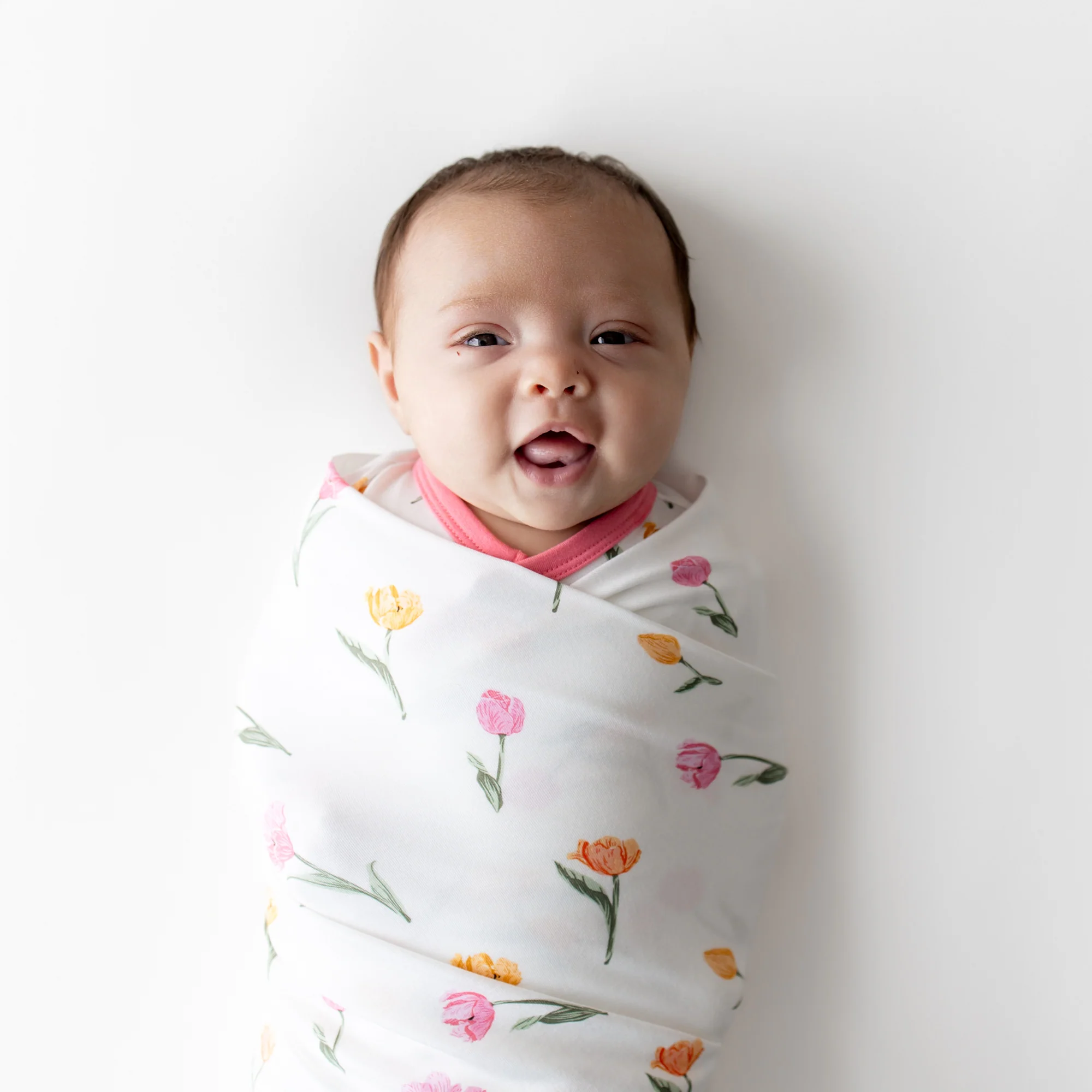 Swaddle Blanket in Tulip - Image 3