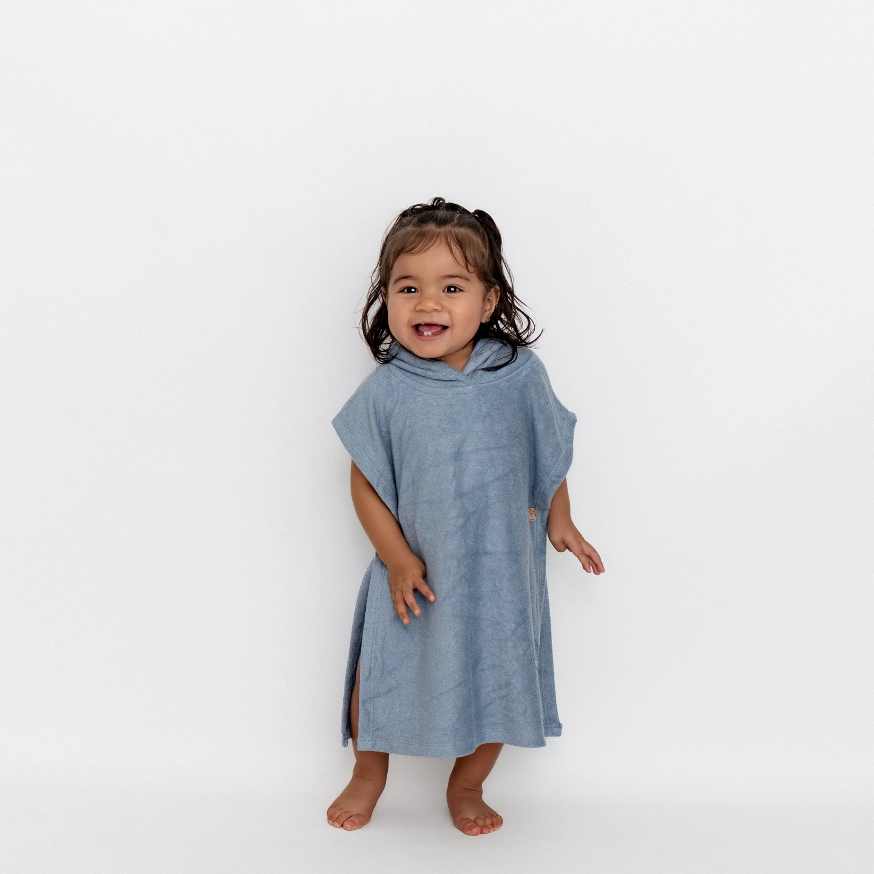 Swim Poncho in Slate - Image 4