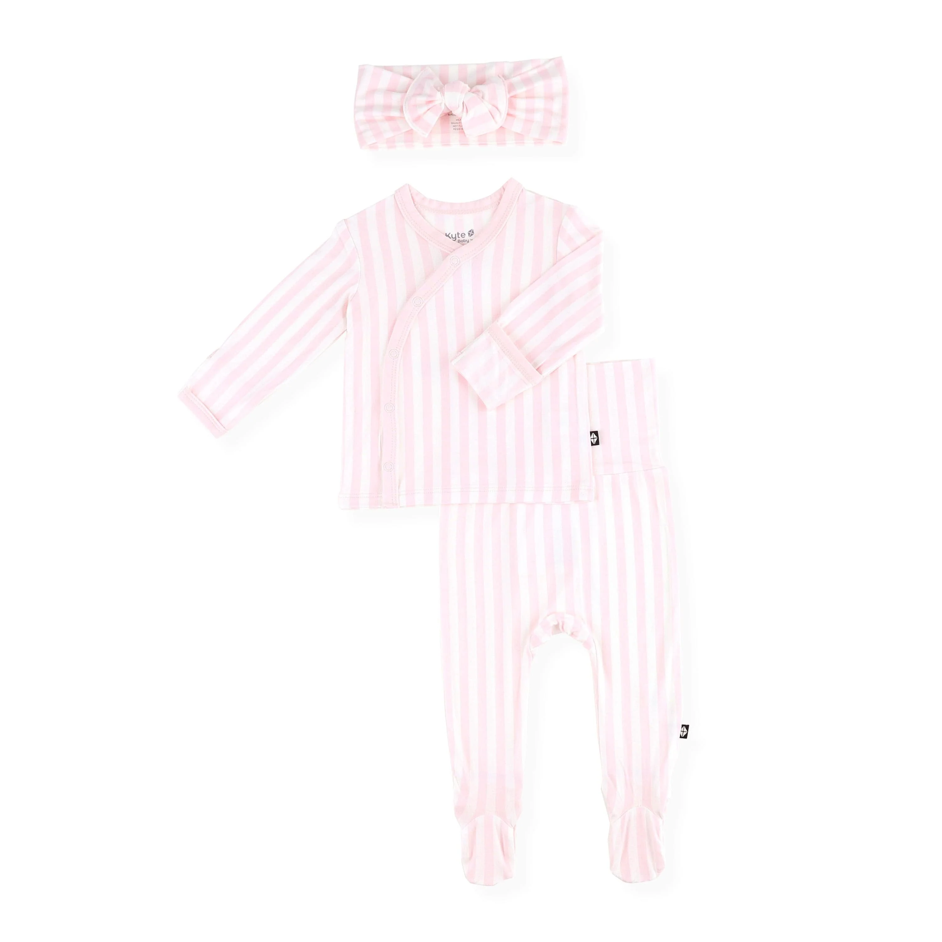 Take Me Home Set with Bow in Small Sakura Stripe - Image 2