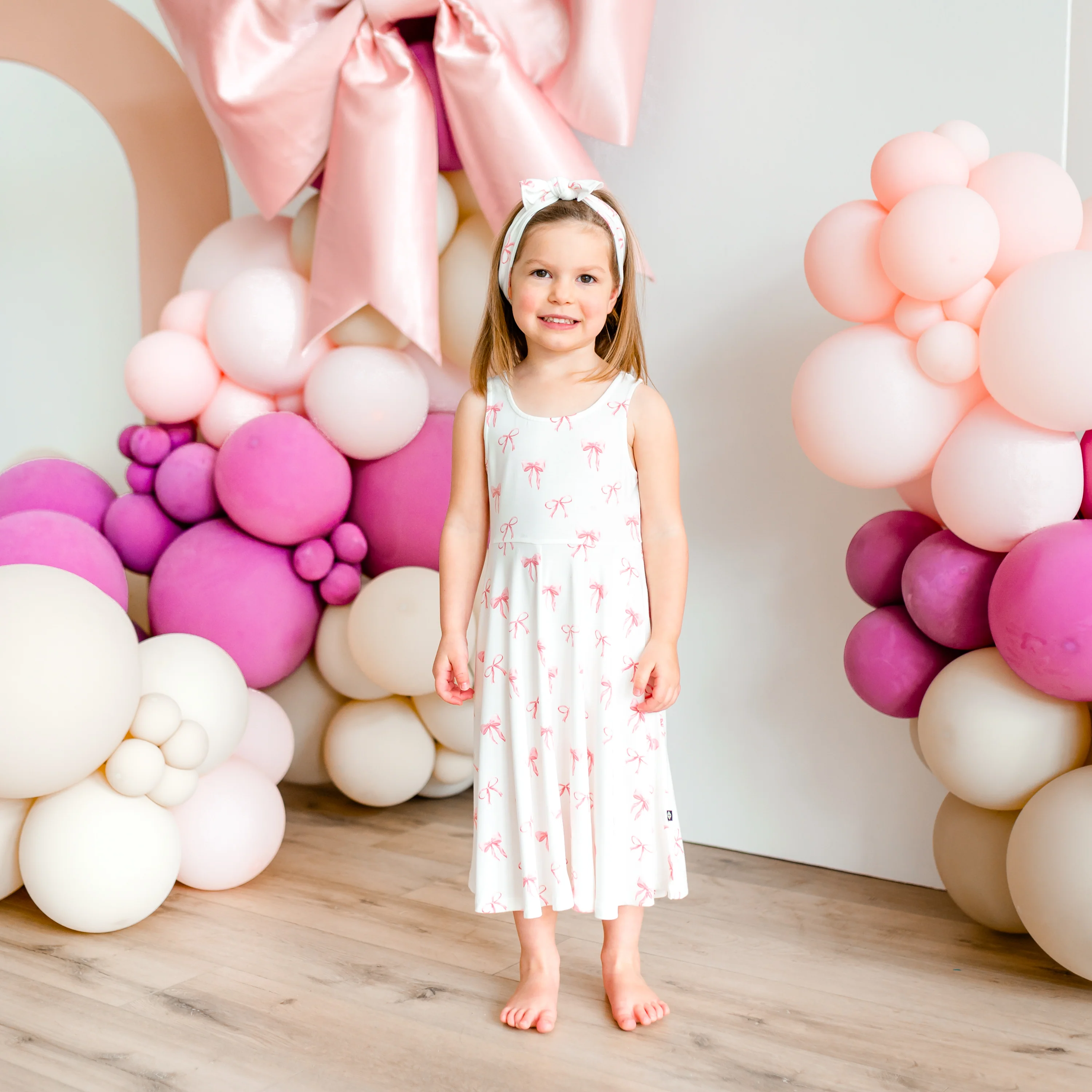 Tank Twirl Dress in Bow - Image 3