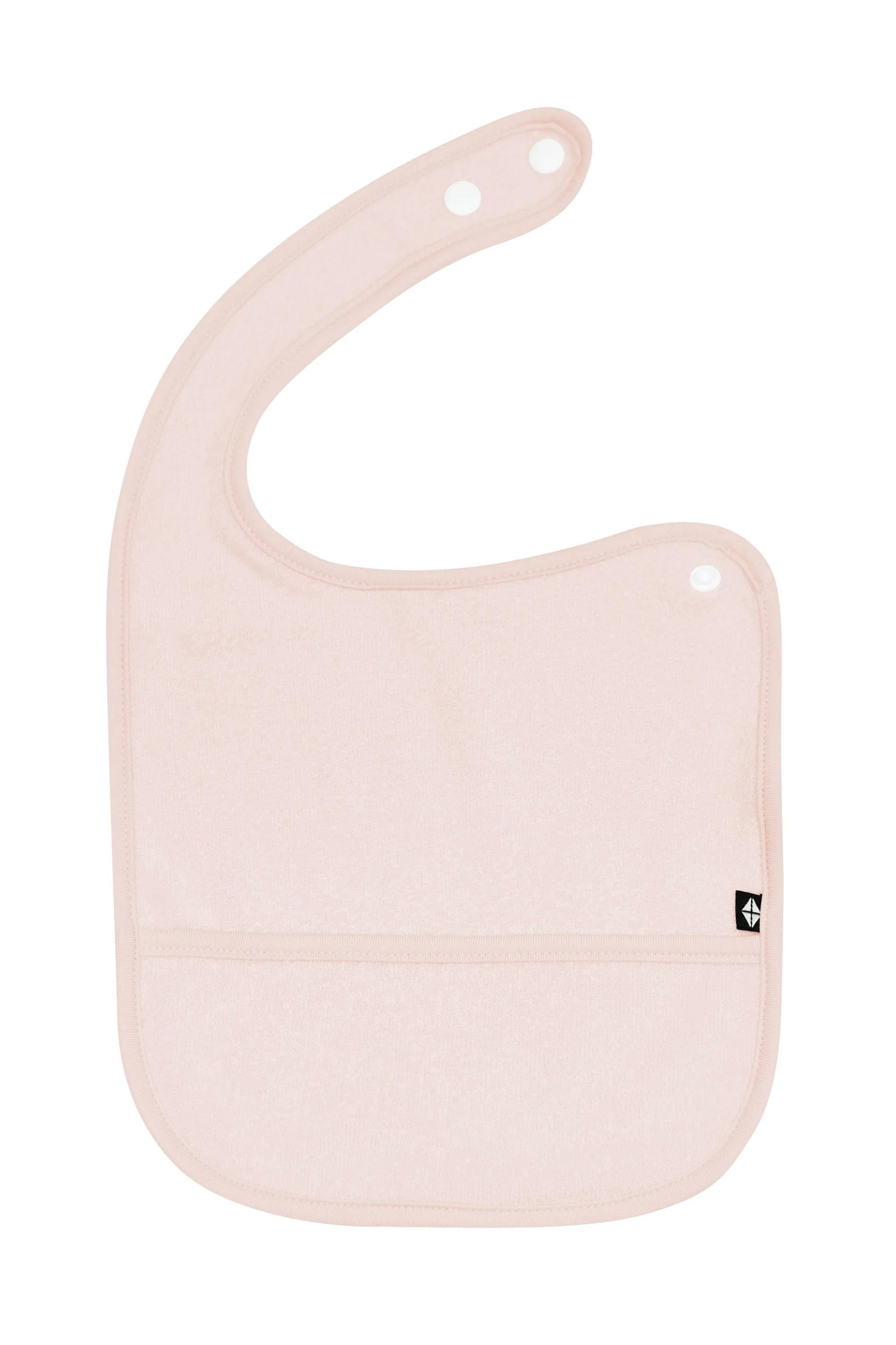 Terry Pocket Bib in Blush - Image 3