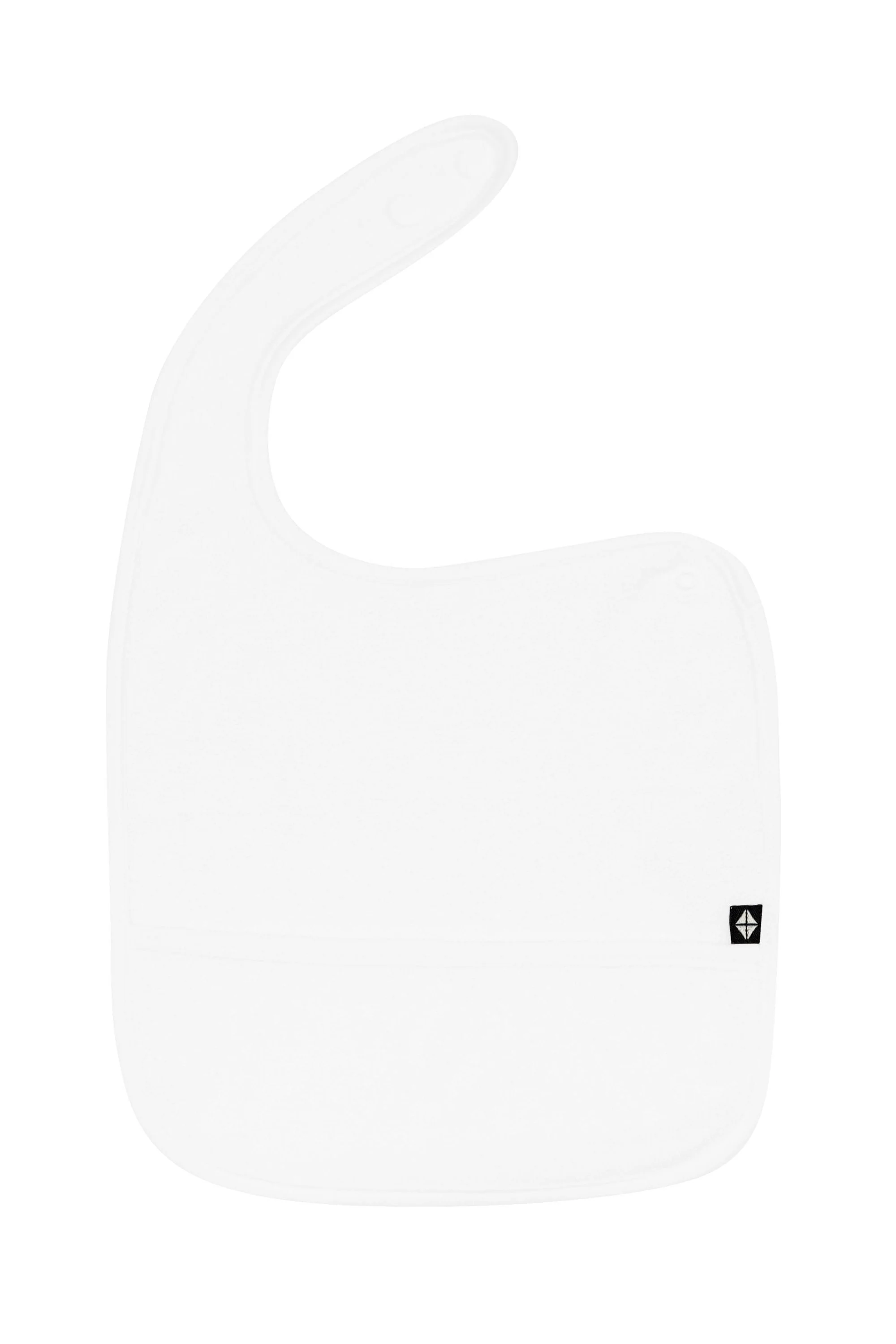 Terry Pocket Bib in Cloud - Image 4
