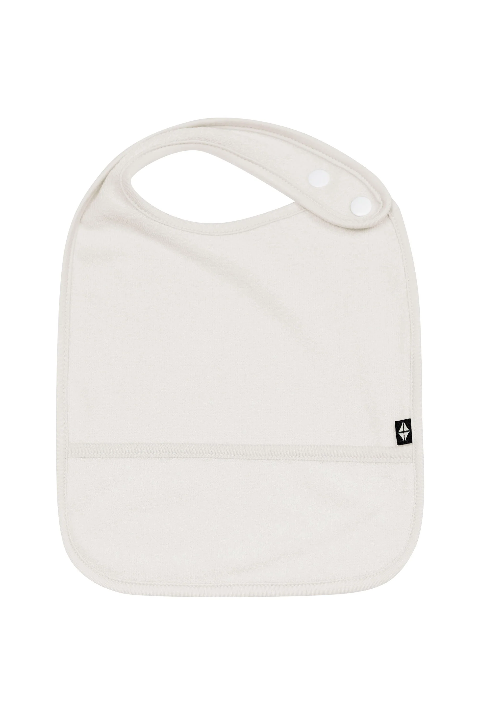 Terry Pocket Bib in Oat - Image 2