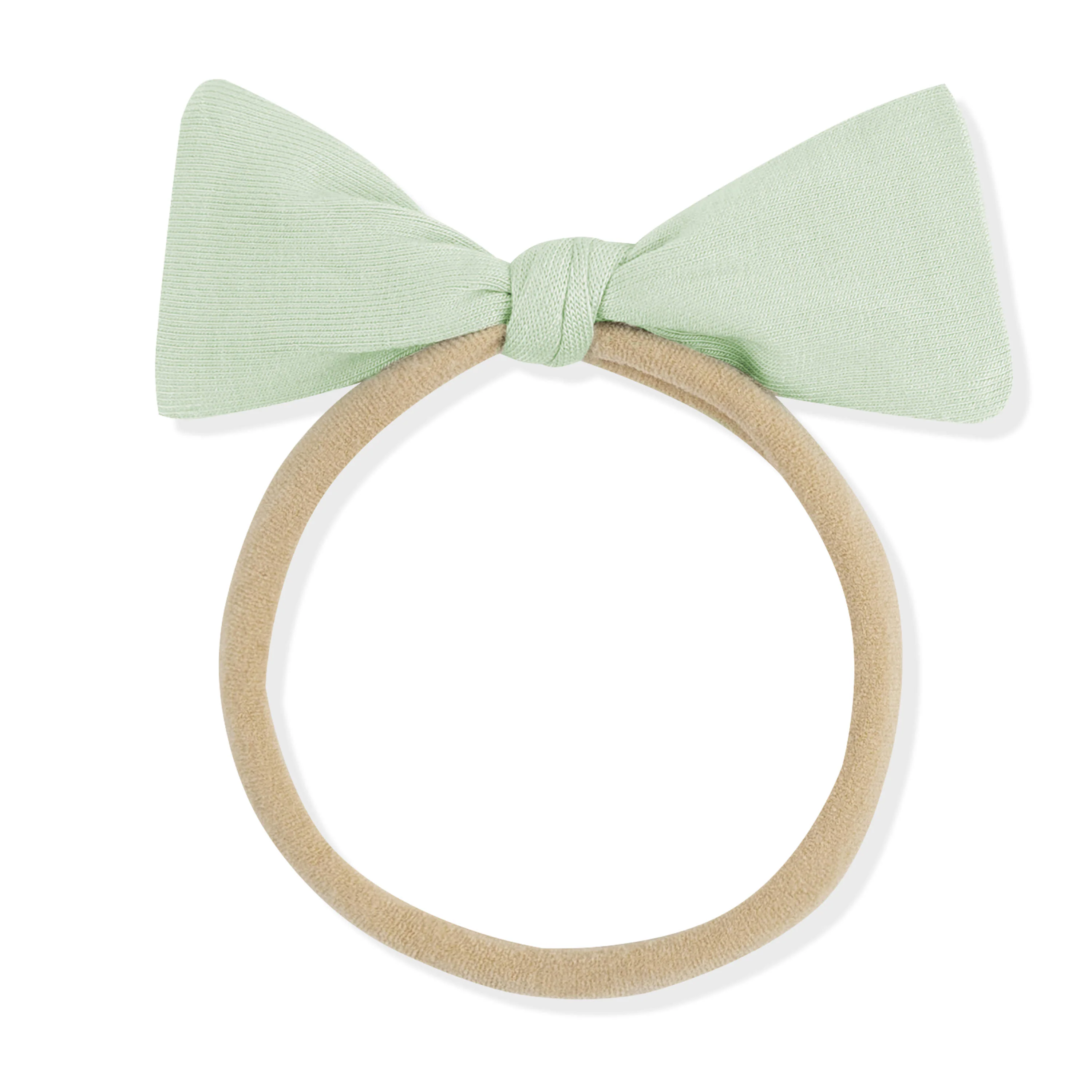 Tiny Nylon Bow in Basil - Image 2
