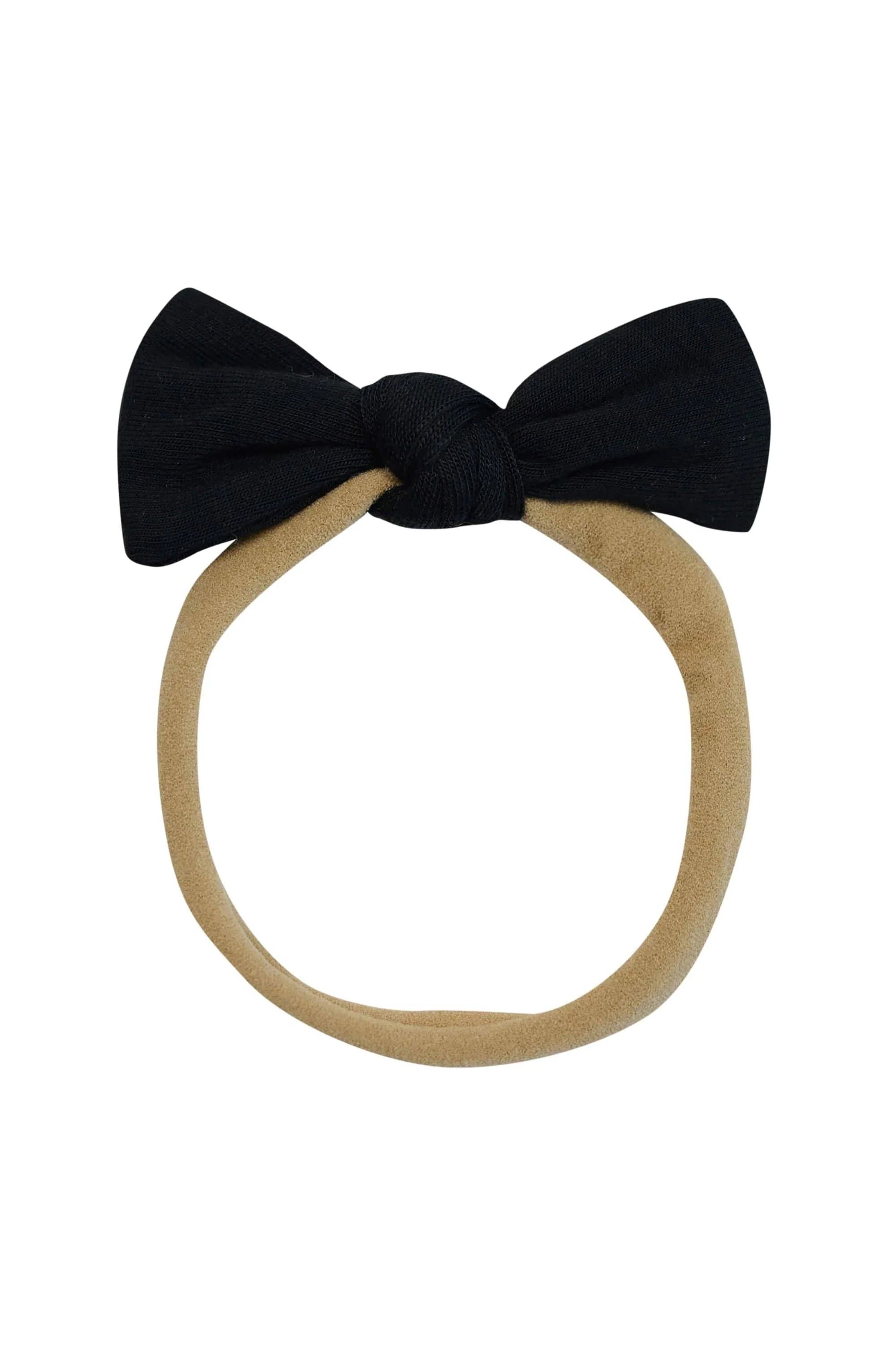 Tiny Nylon Bow in Midnight - Image 2