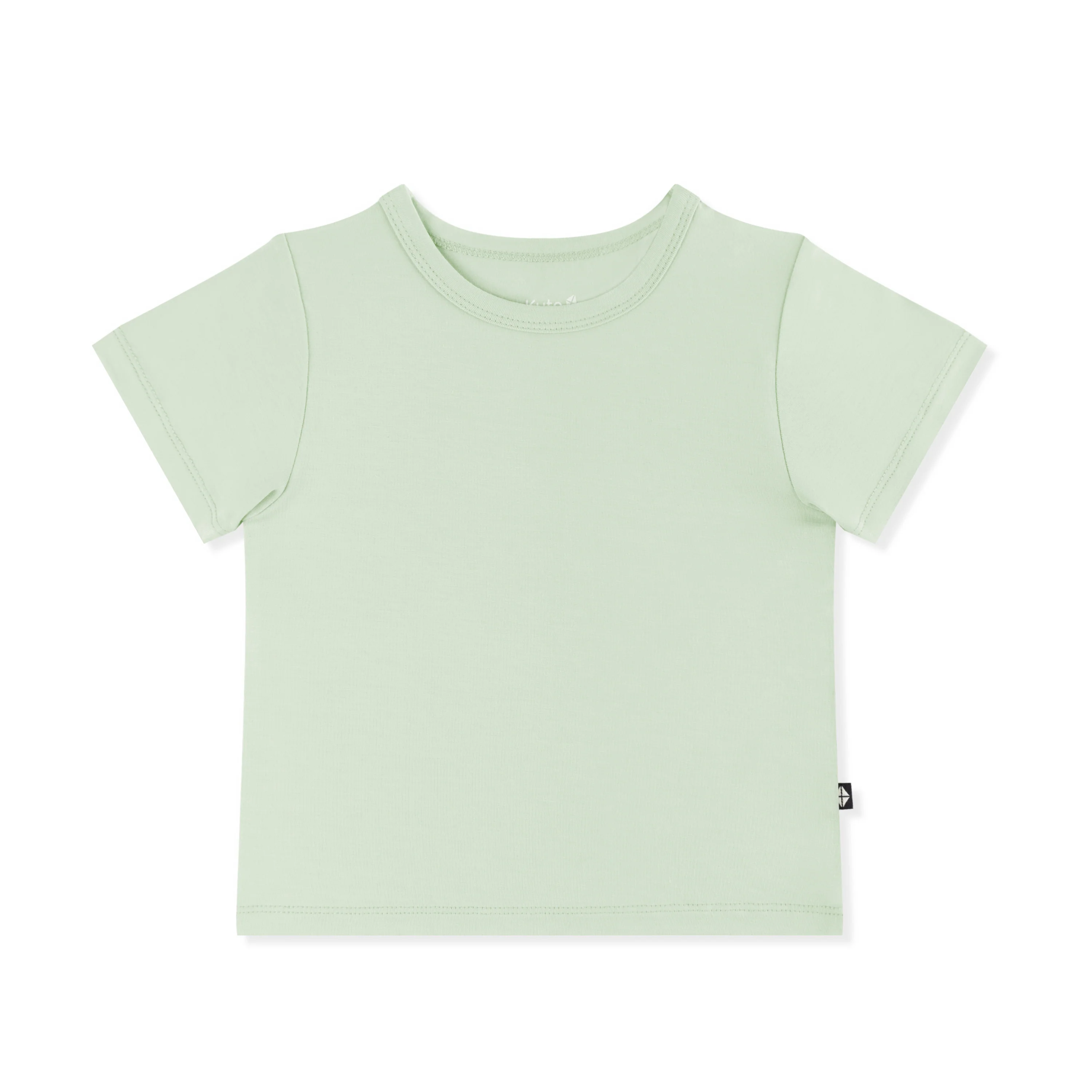 Toddler Basic Tee in Basil - Image 2