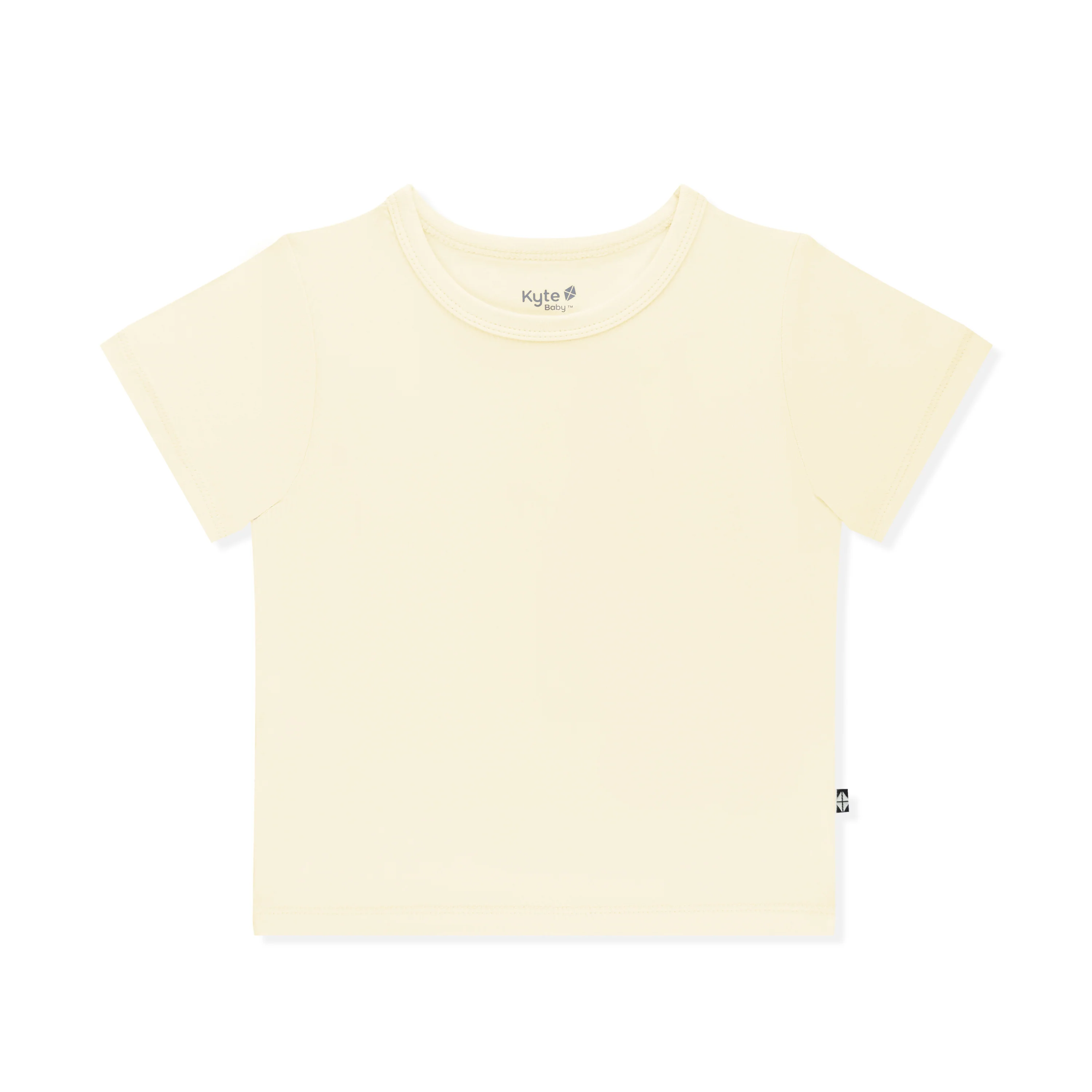 Toddler Basic Tee in Chamomile - Image 2