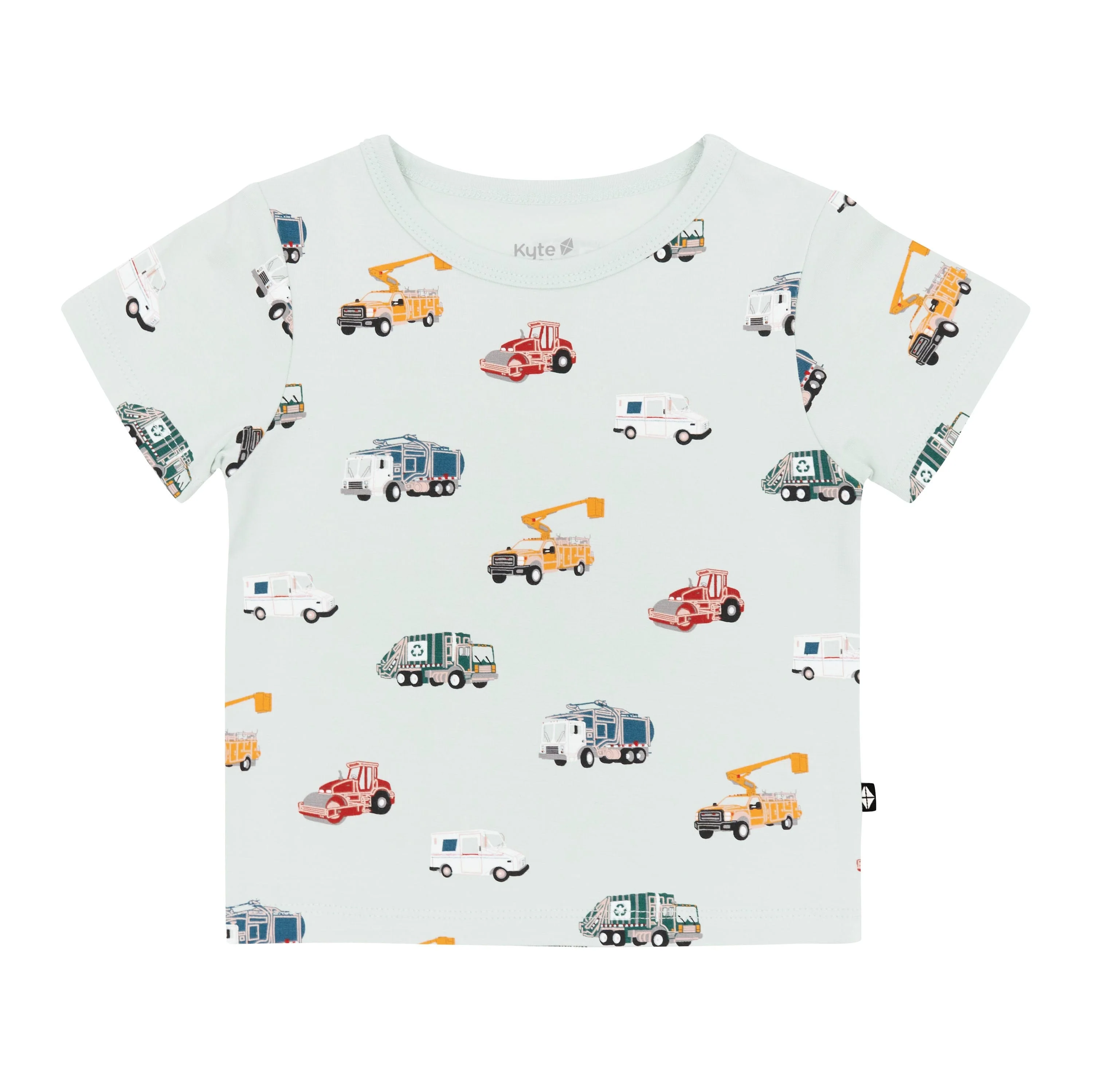 Toddler Basic Tee in City Vehicles - Image 2