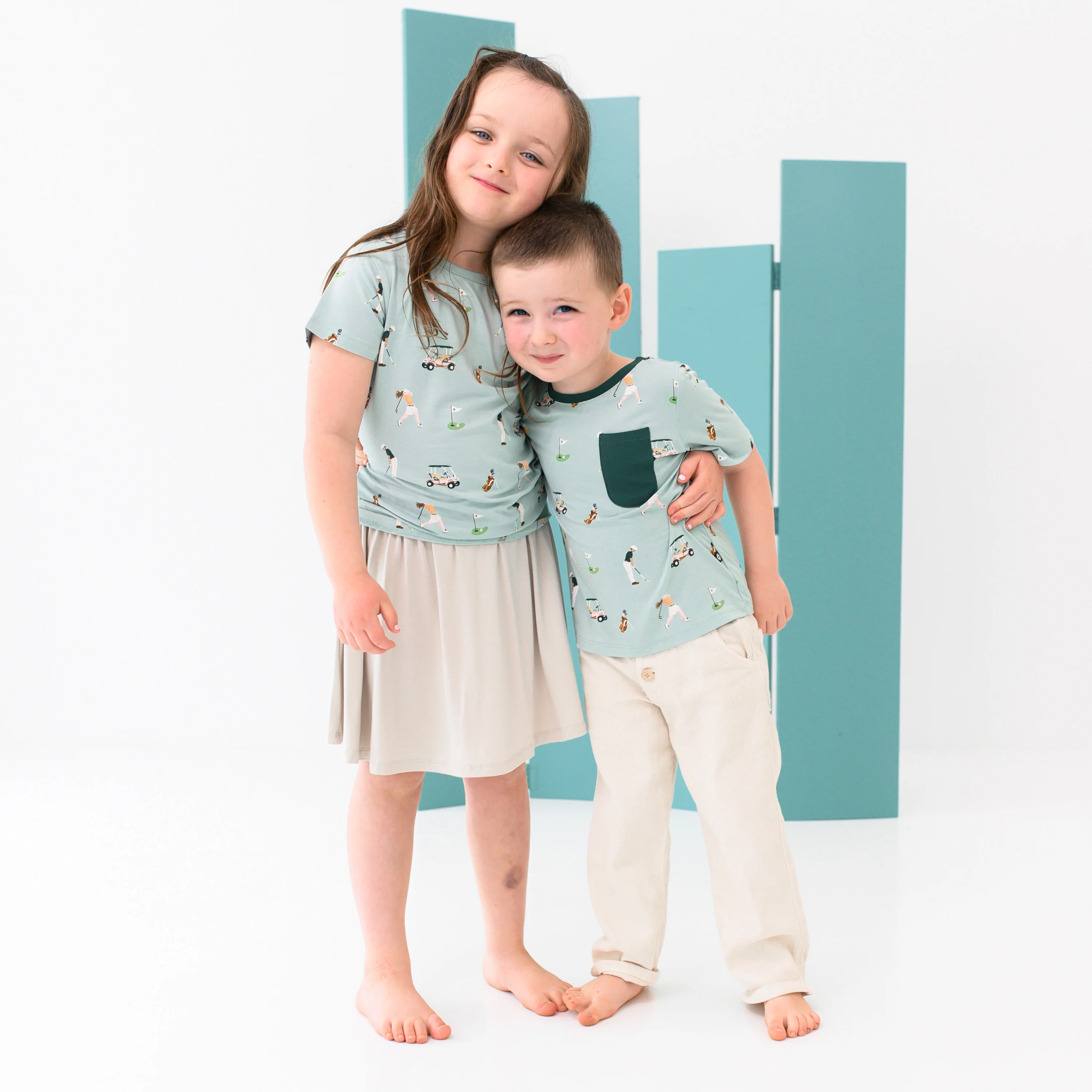 Toddler Basic Tee in Golf - Image 3