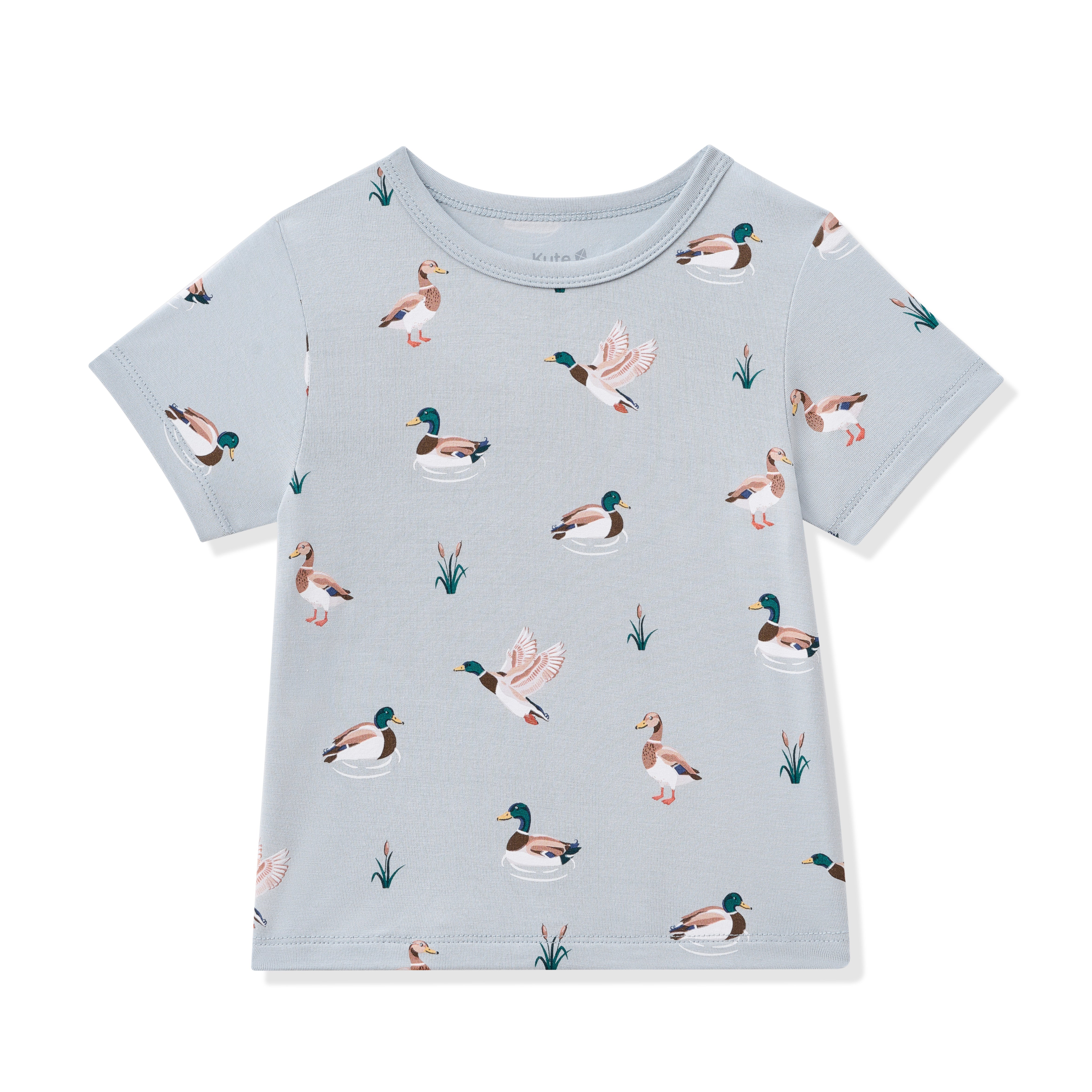 Toddler Basic Tee in Mallard Duck - Image 2